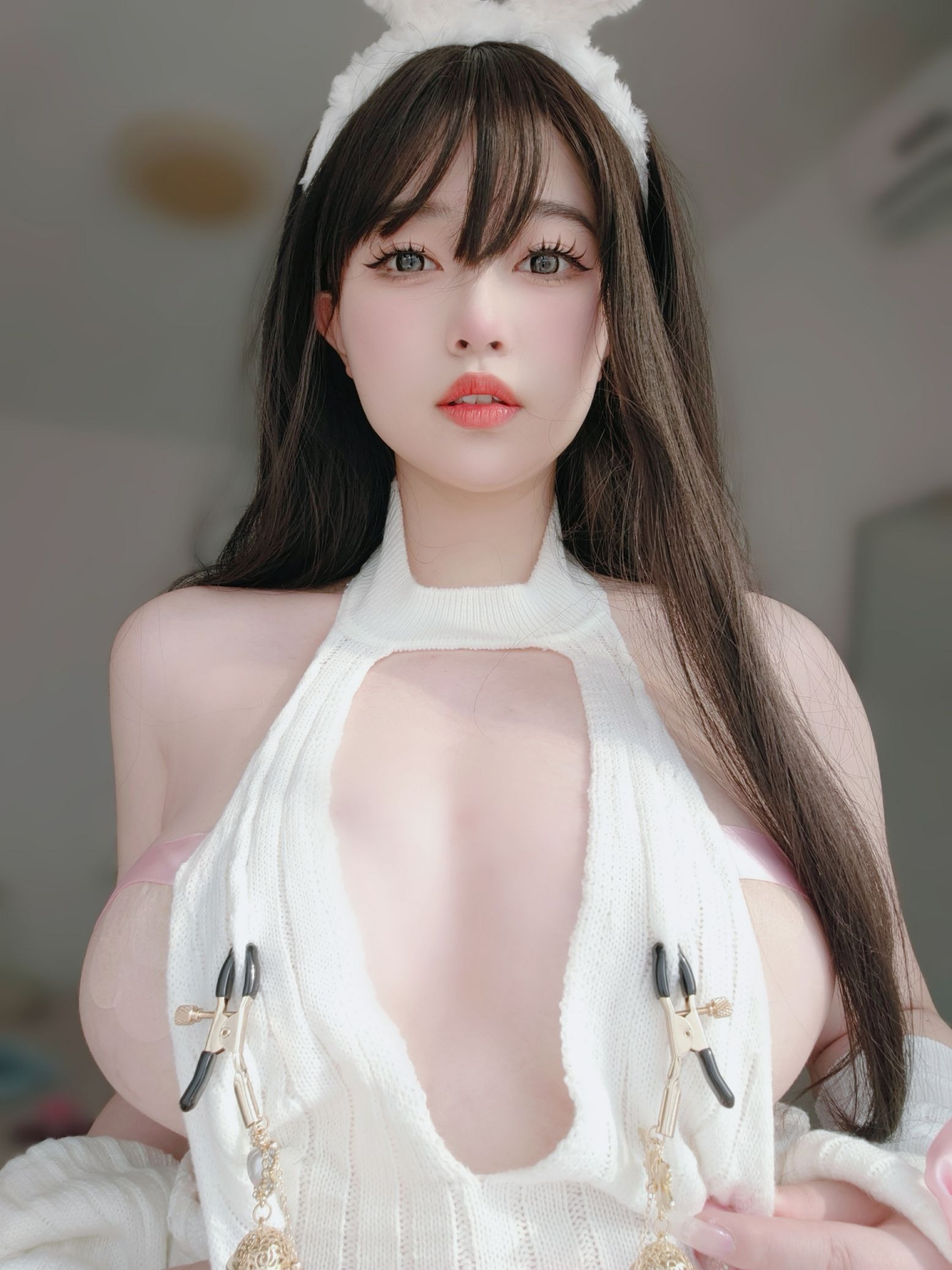 女主K 白丝兔女郎(10)