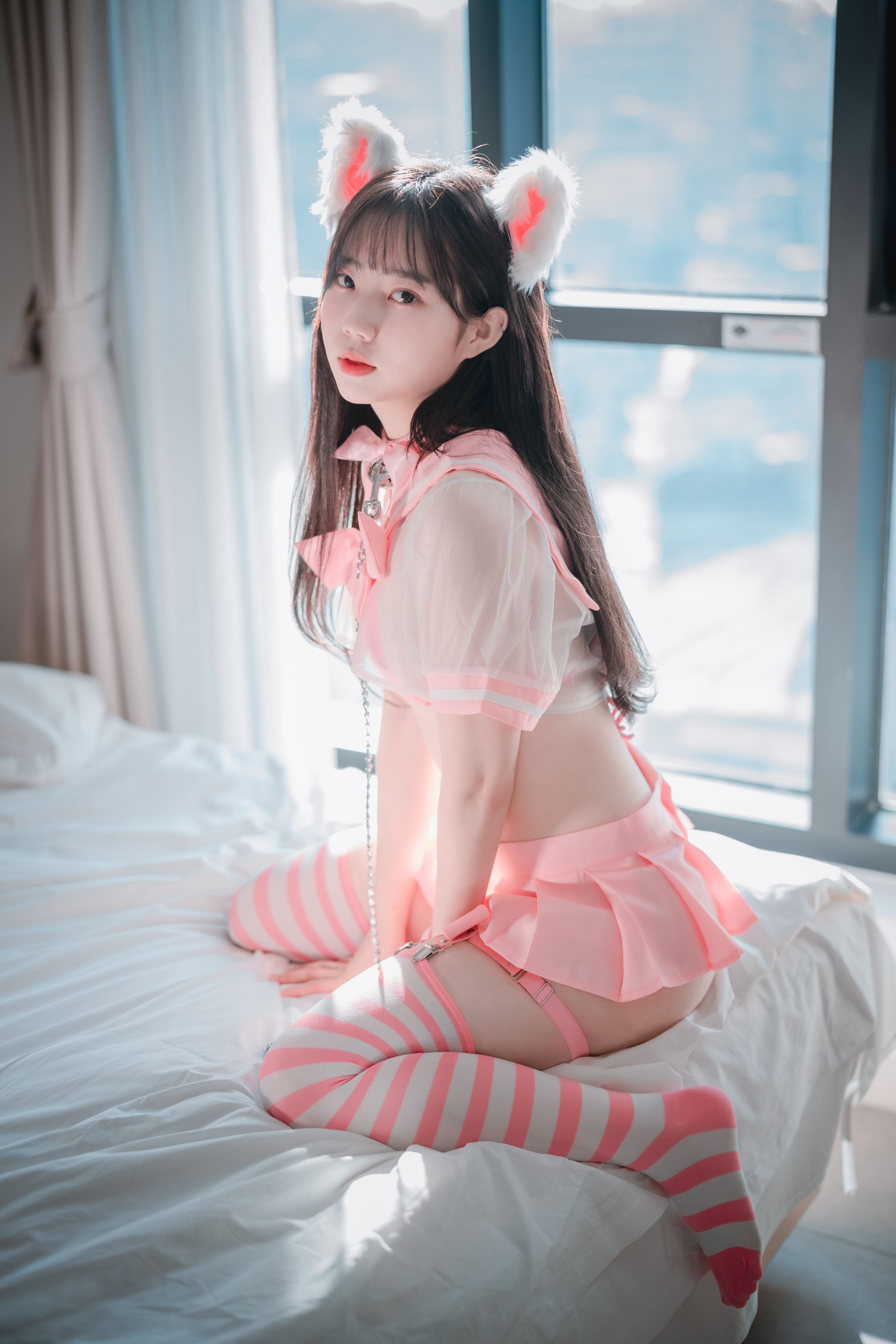 [DJAWA] MyuA - Catgirl in Pink(28)