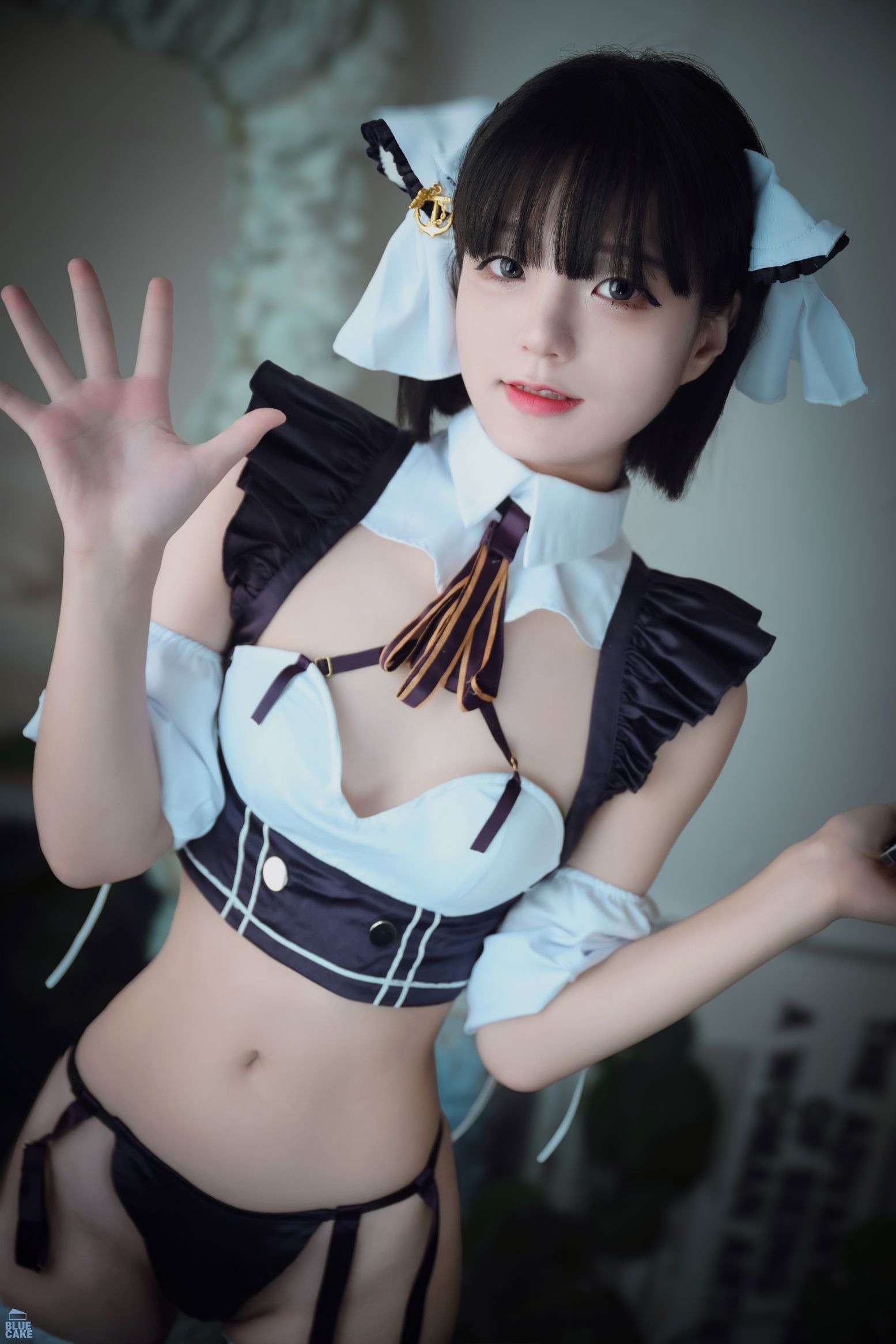 Bluecake -Jenny Maid Cosplay(49)