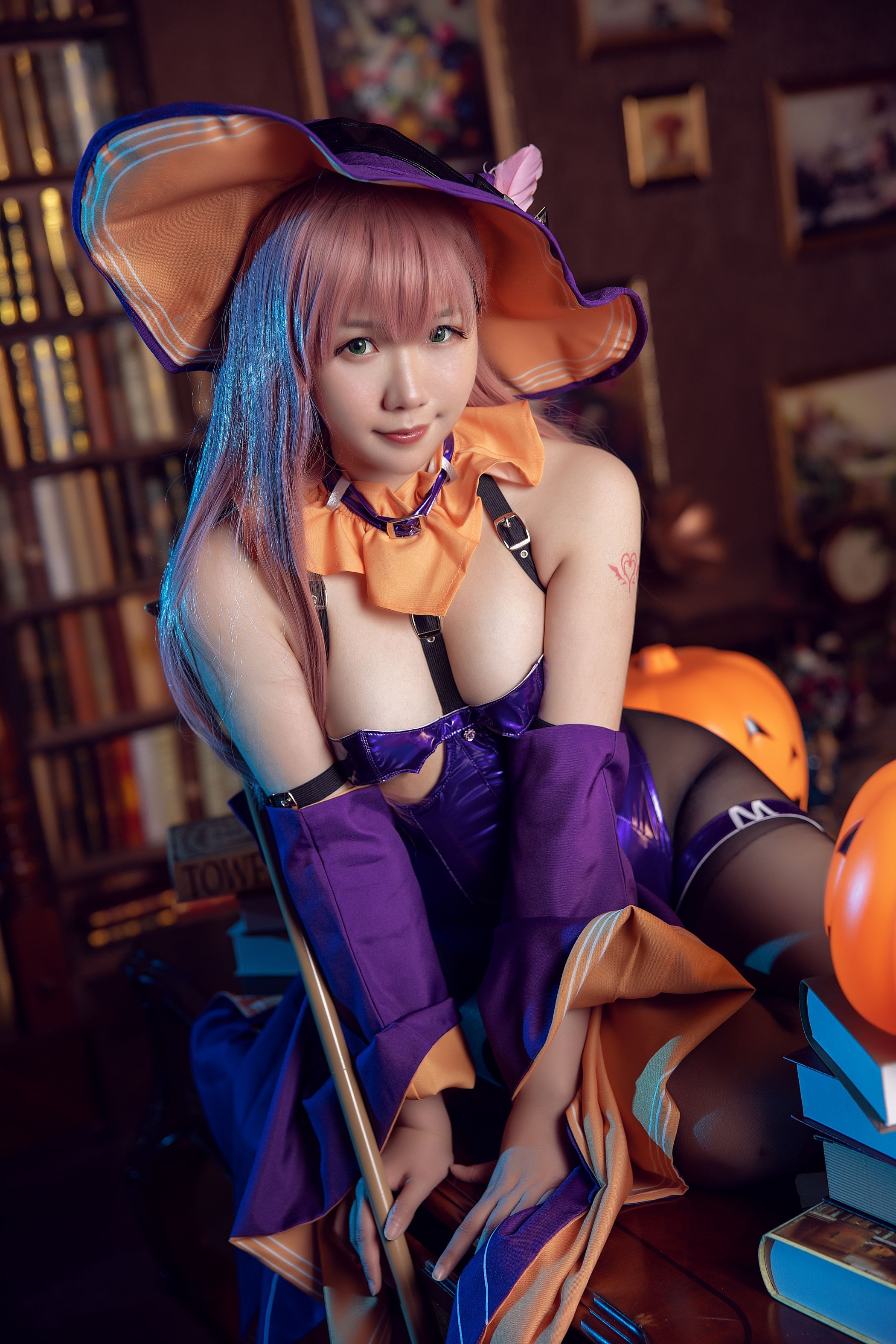 Makachan 麻花麻花酱 - Memphis Halloween (Azur Lane)(13)