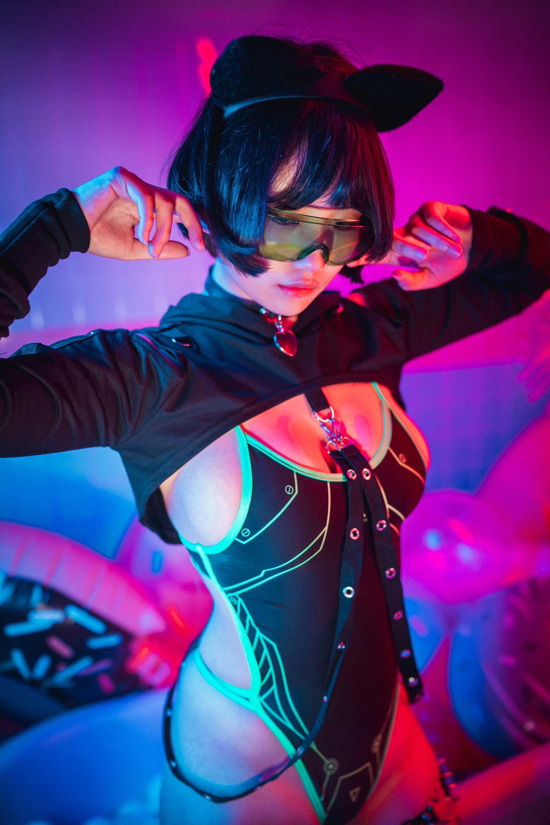 DJAWA Photo - Cyberpunk Girl - Mimmi (밈미)(22)