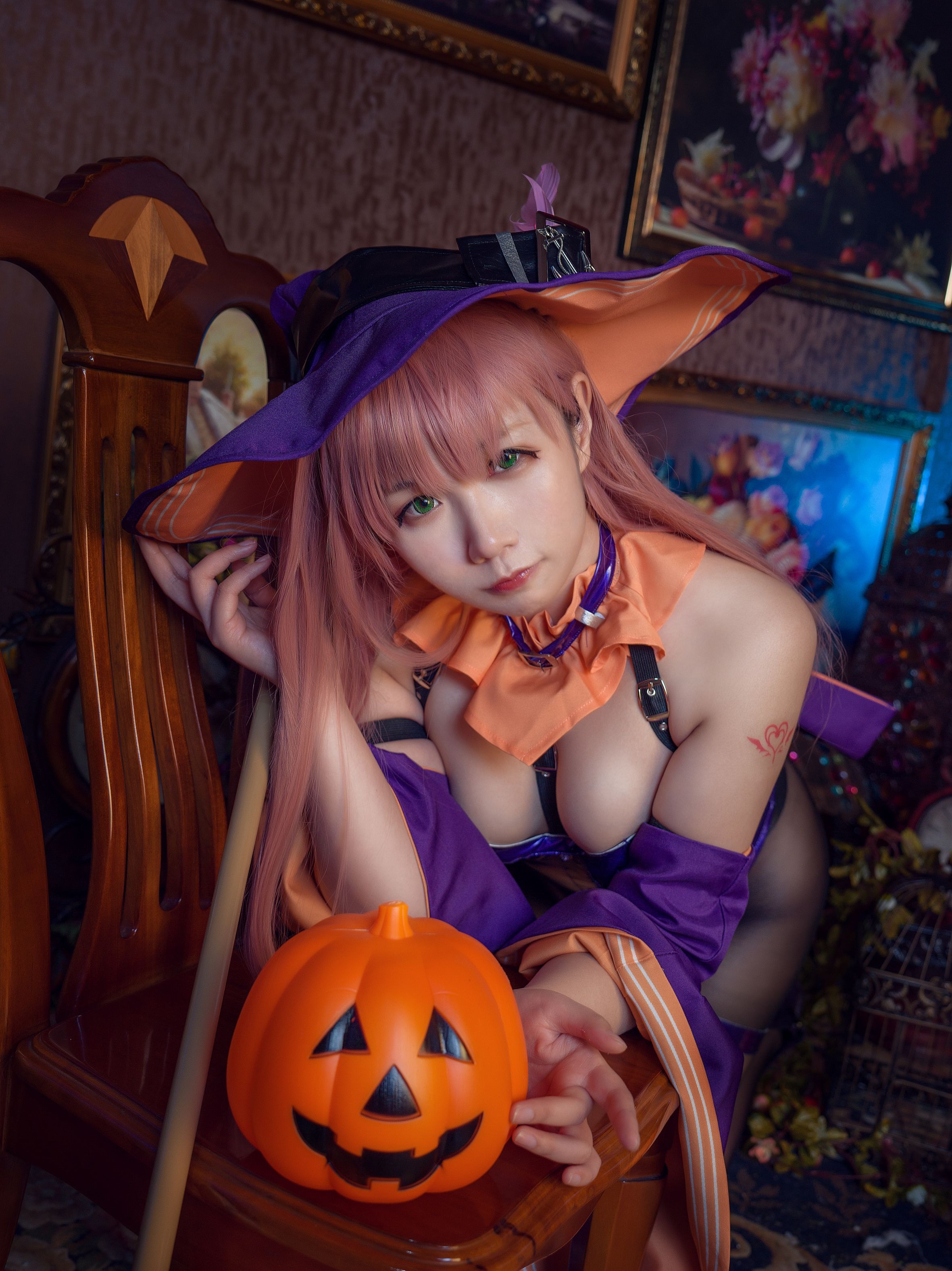 Makachan 麻花麻花酱 - Memphis Halloween (Azur Lane)(33).jpg