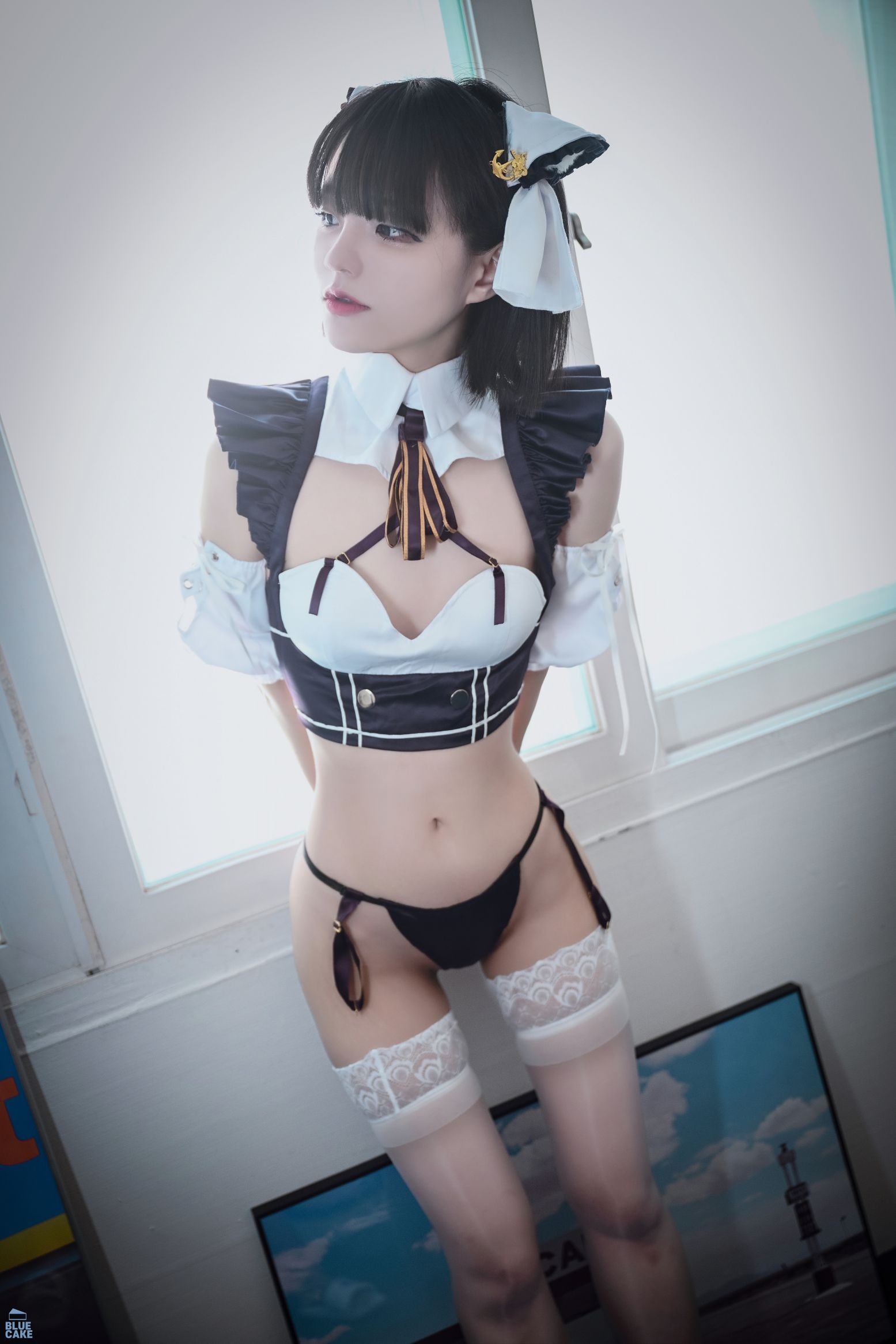 Bluecake -Jenny Maid Cosplay(5)