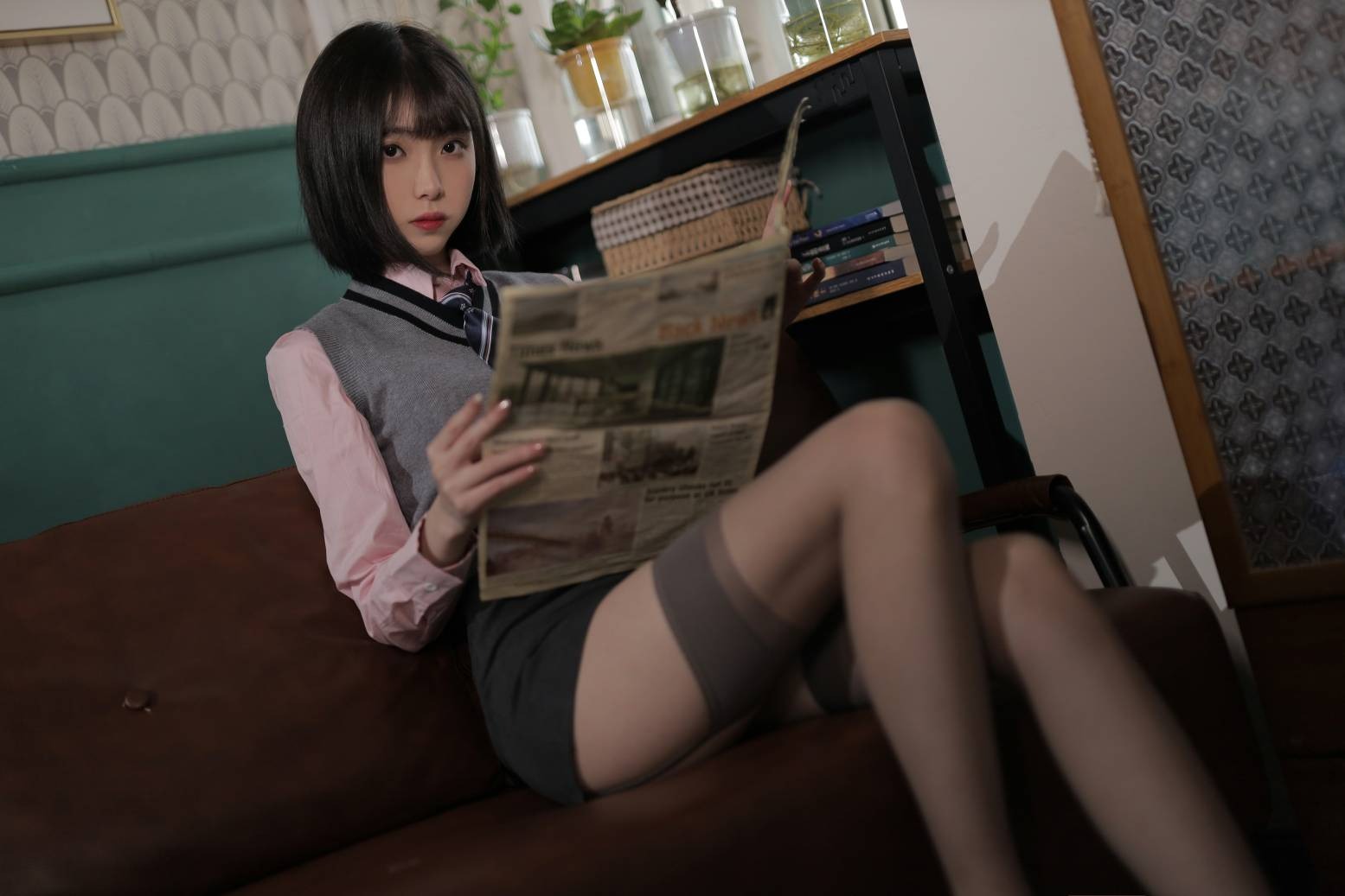 许岚 韩系制服(11)