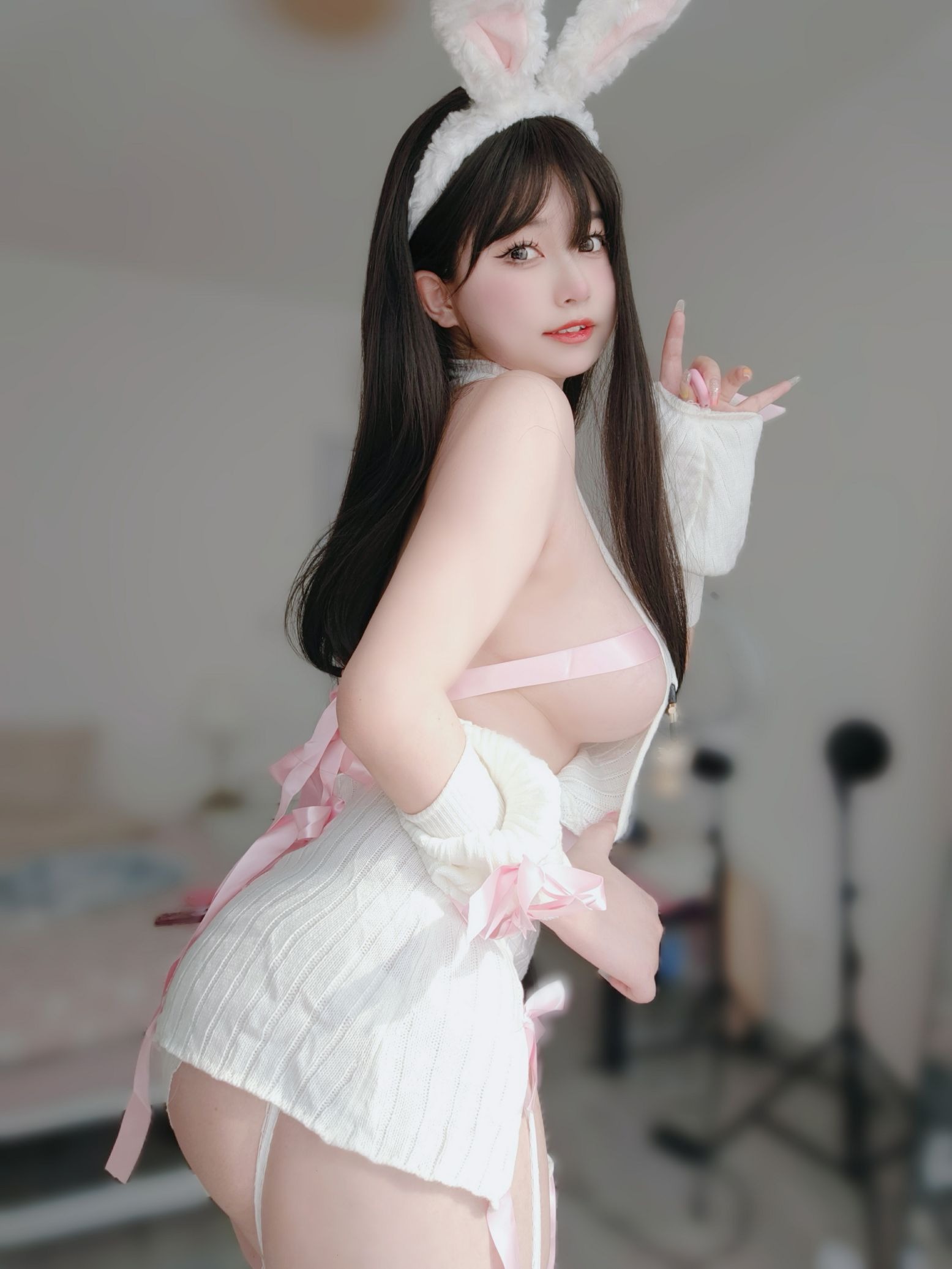 女主K 白丝兔女郎(99)