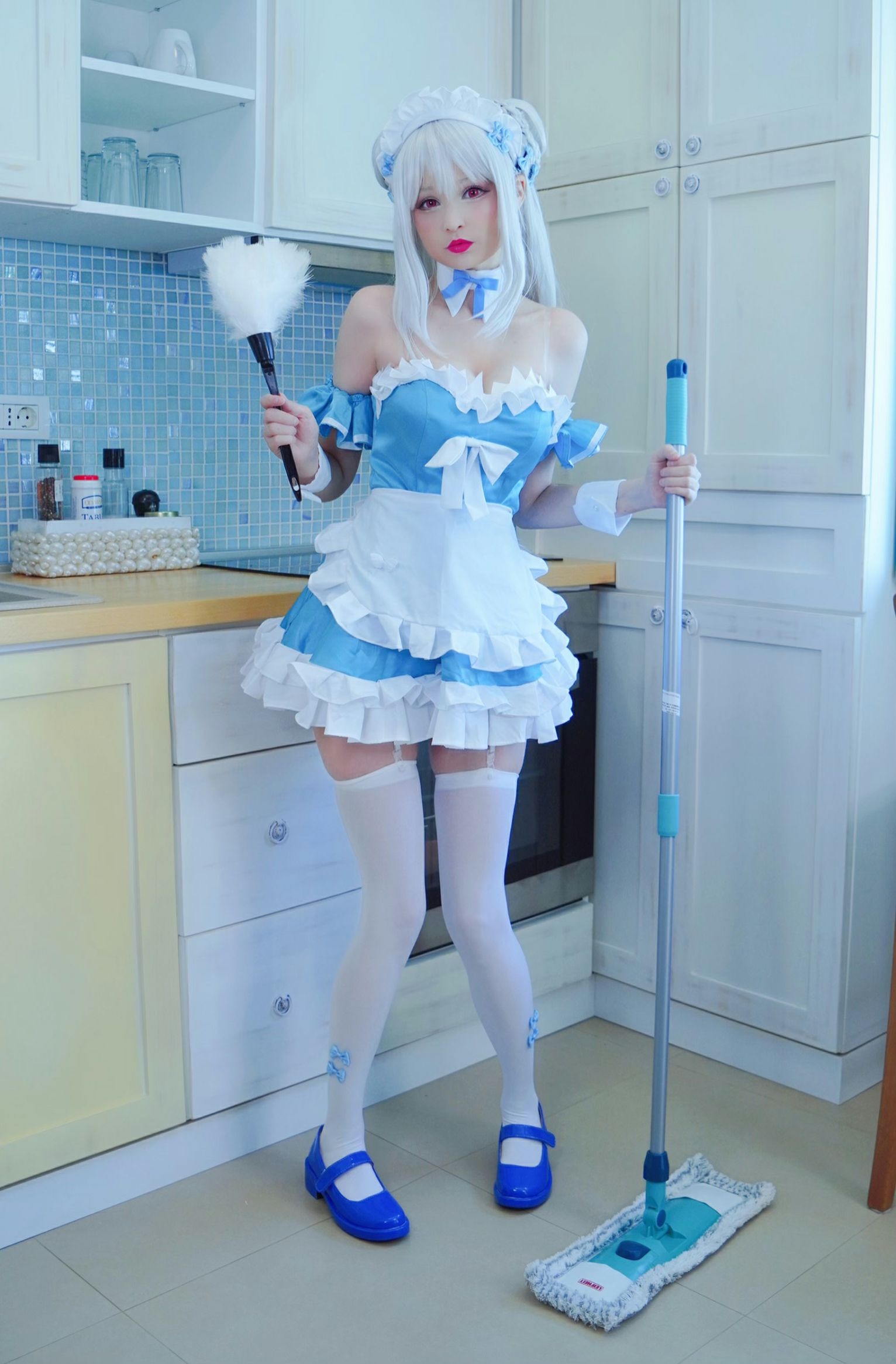 Hidori Rose - Cygnet Azur Lane cosplay(14)