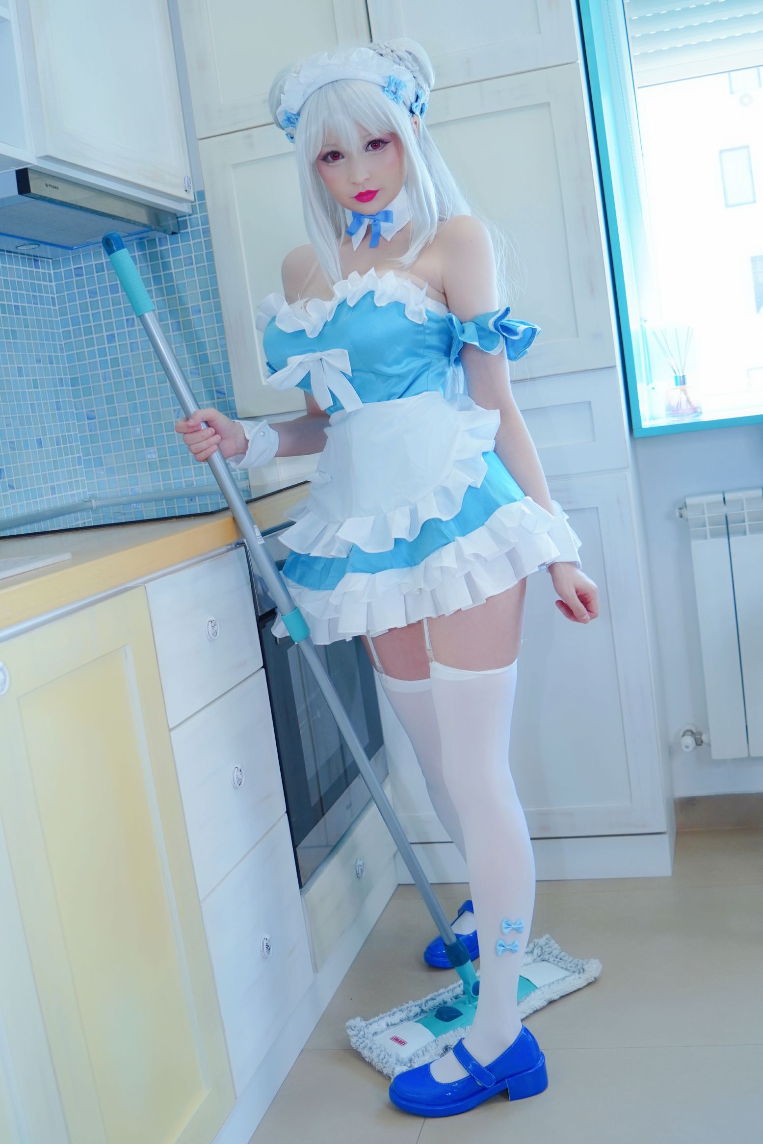 Hidori Rose - Cygnet Azur Lane cosplay(23)