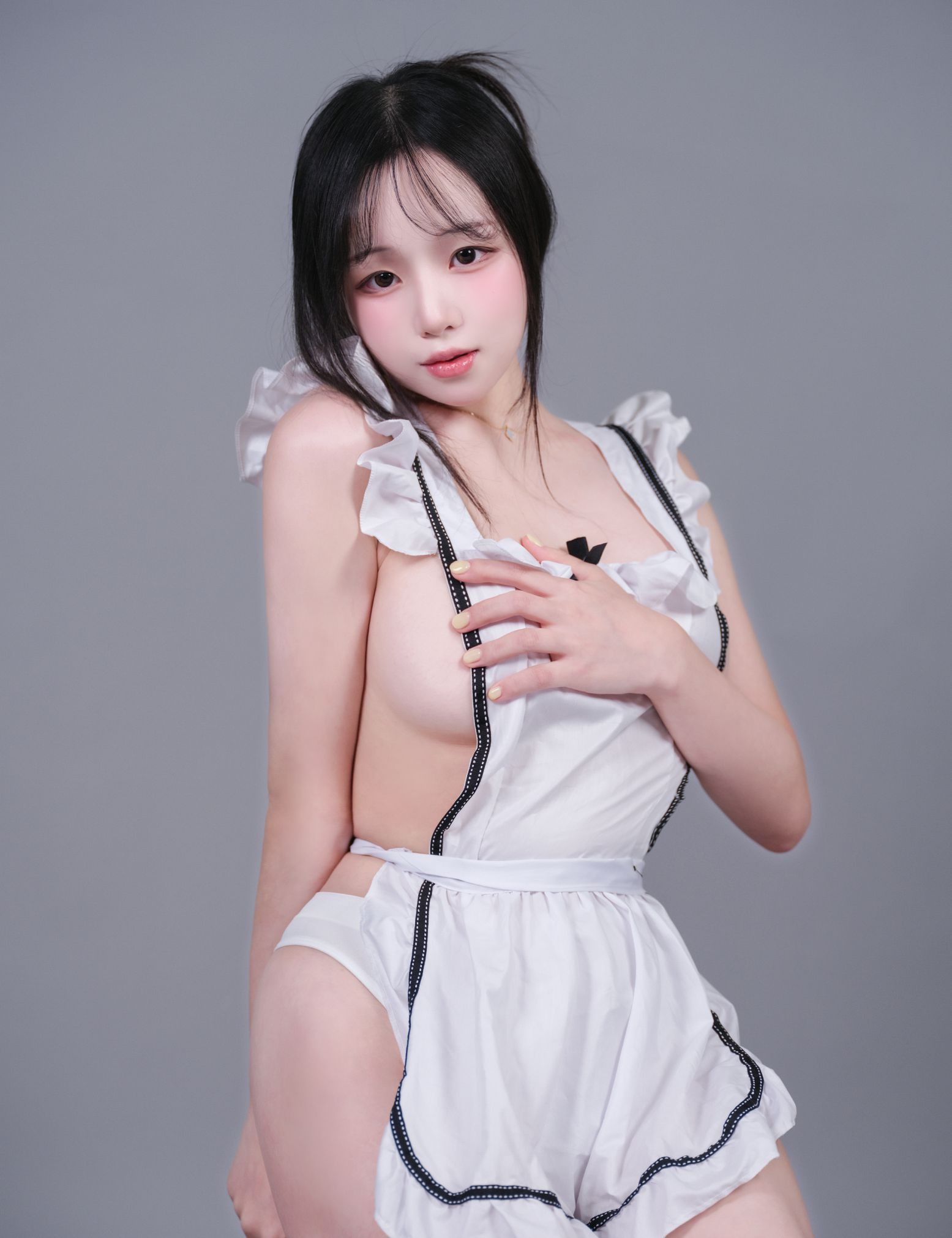 [Glamarchive] Woo U (우유) - Vol.14 Maid Uniform(27)