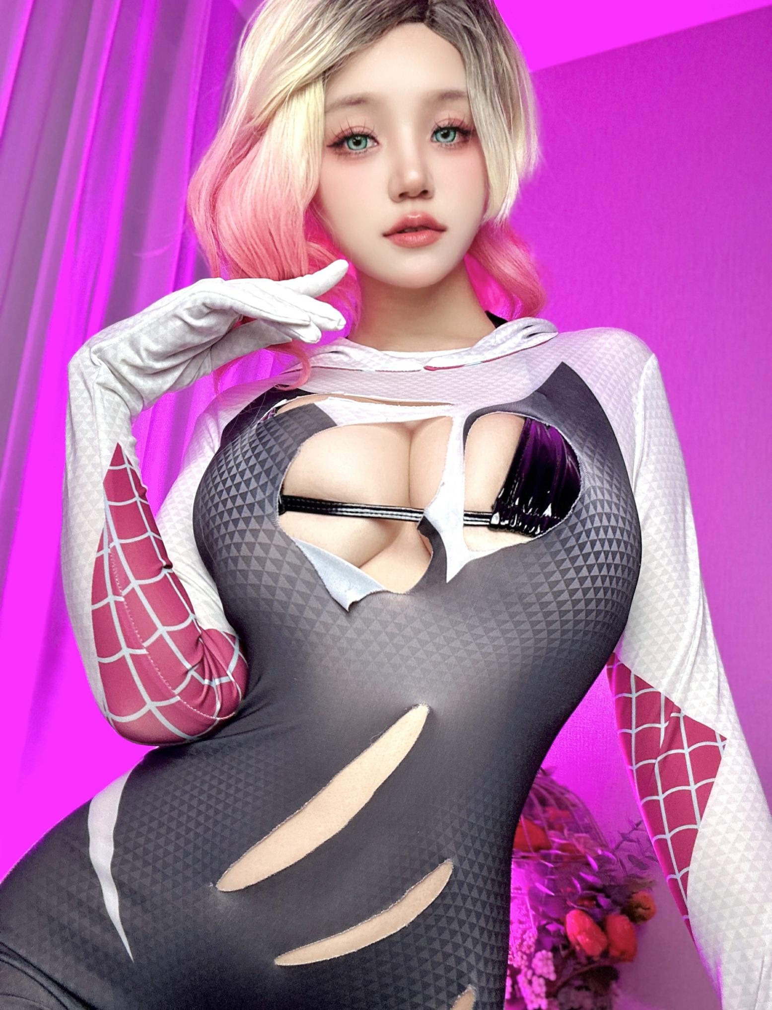 小仓千代w Spider Gwen – 蜘蛛格温(2)