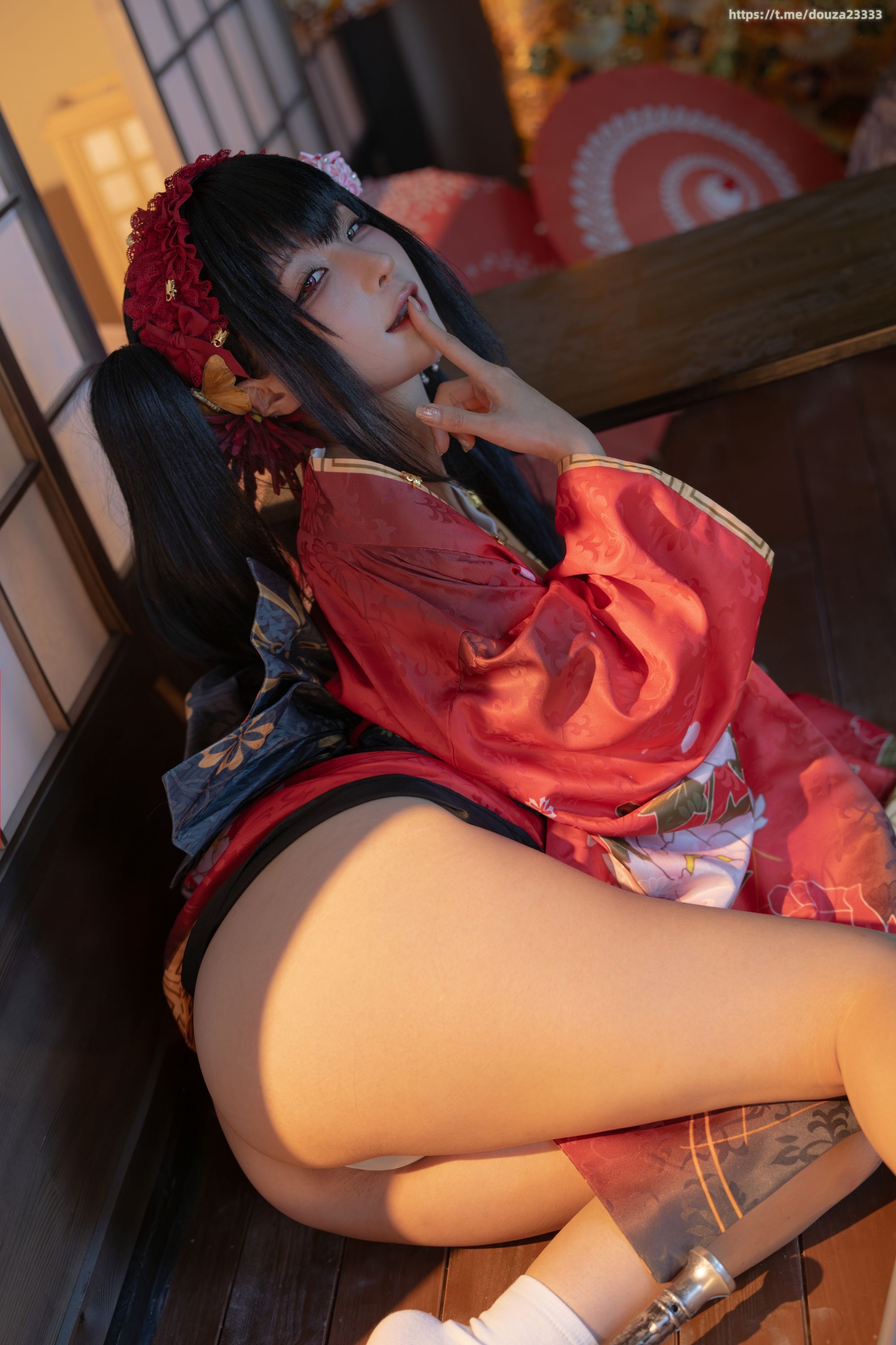 蠢沫沫 狂三和服cos [261P9V-2.40GB](25)