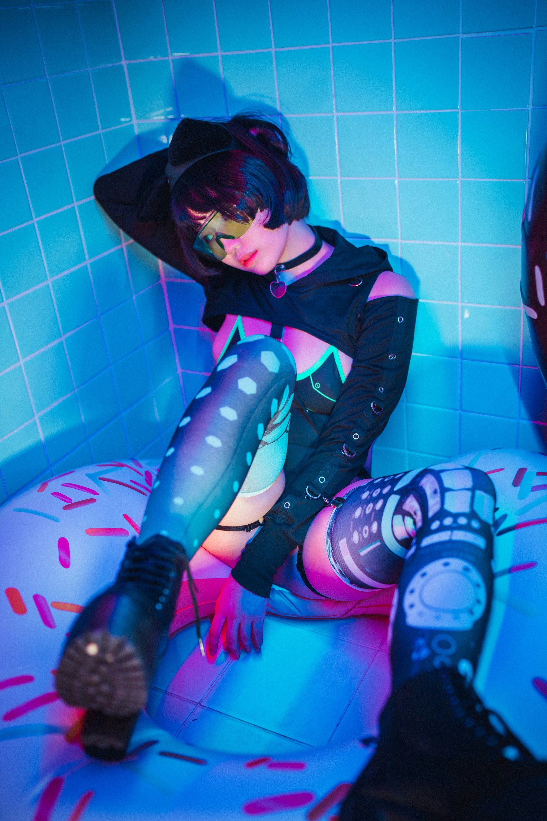 DJAWA Photo - Cyberpunk Girl - Mimmi (밈미)(12)