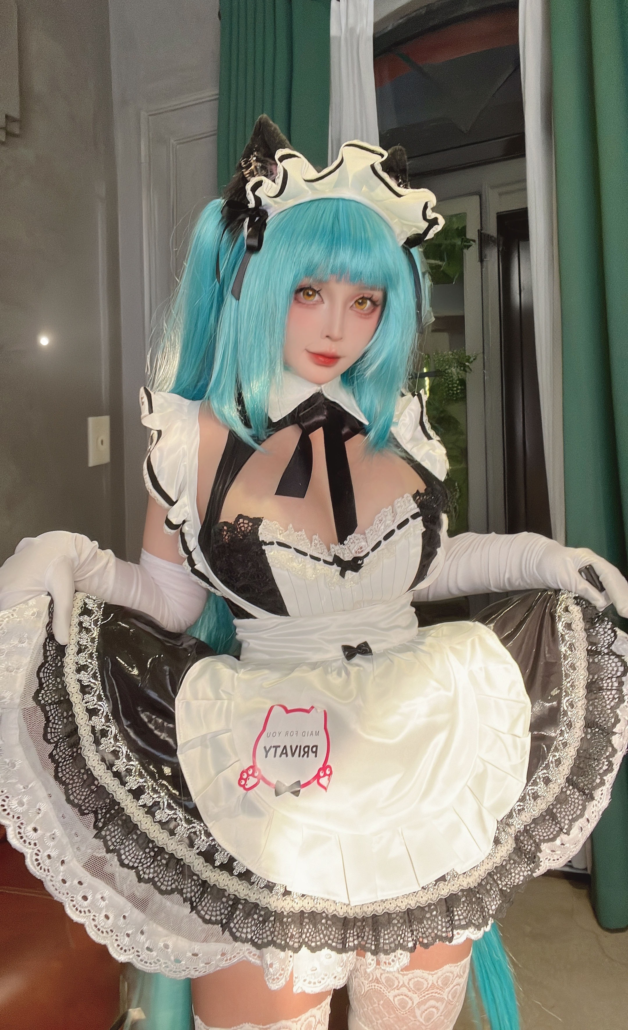 Sayo Momo Privaty Unkind Maid (NIKKE)(30)