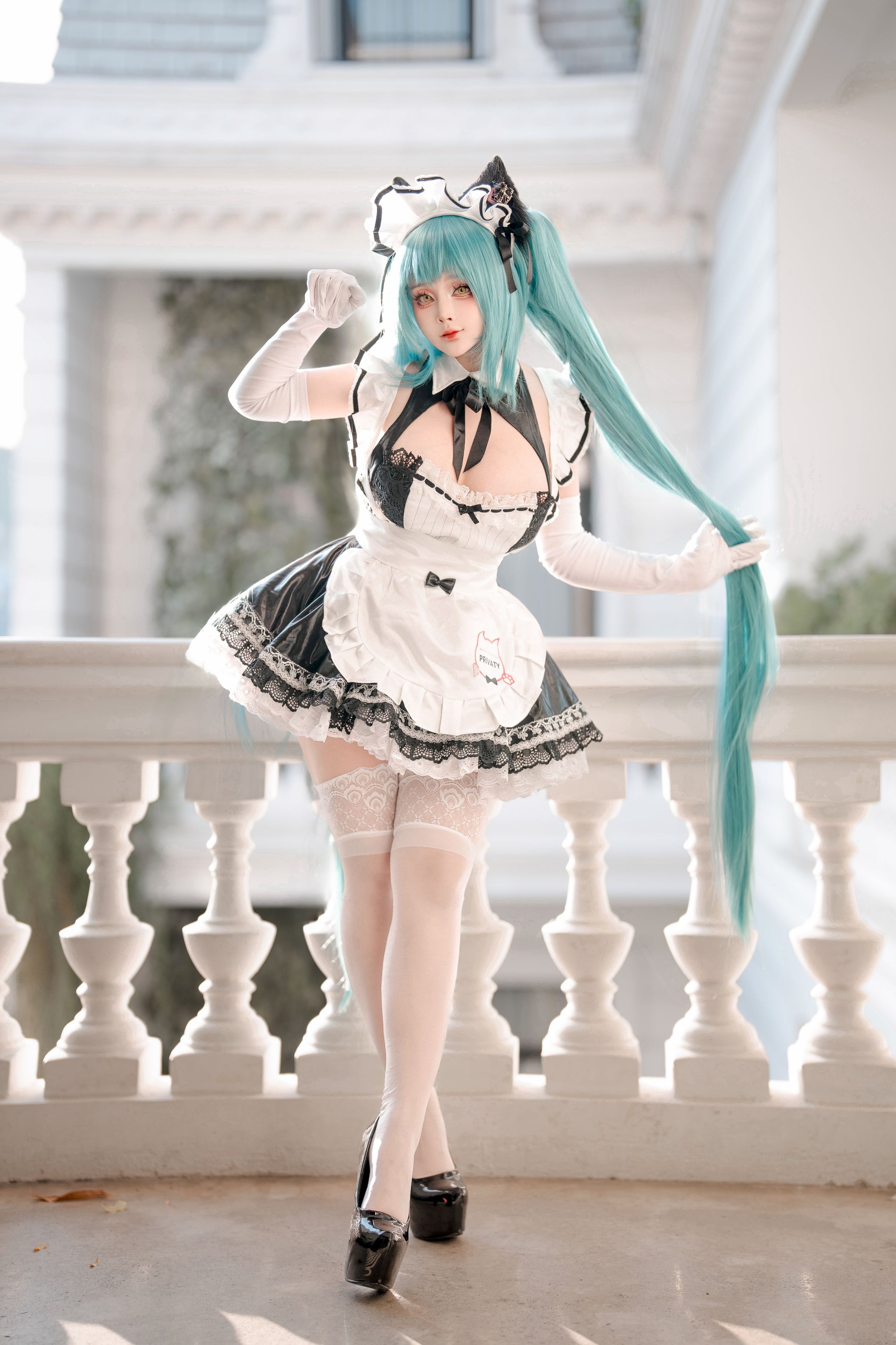 Sayo Momo Privaty Unkind Maid (NIKKE)(21)