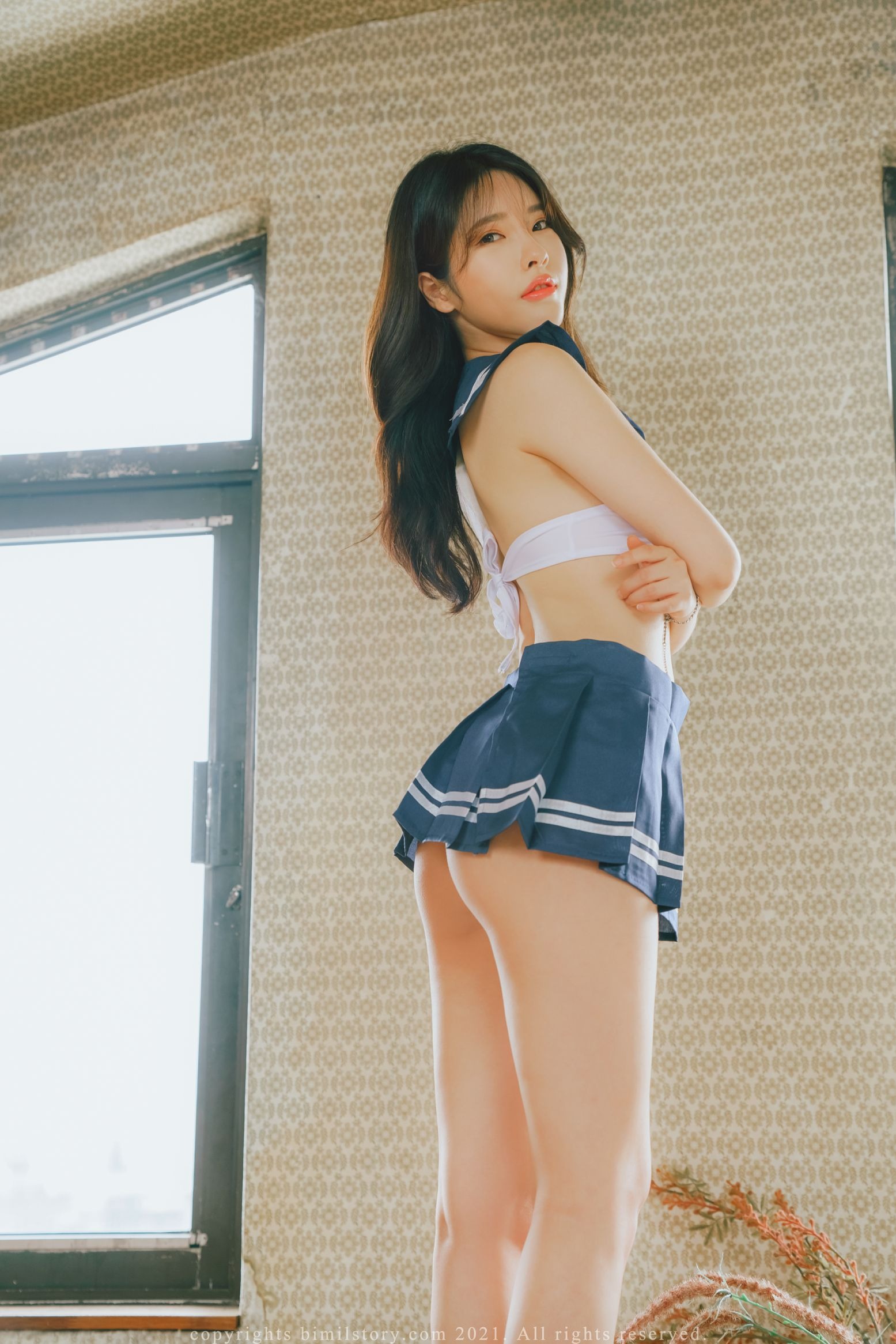 [Bimilstory] Hanna - Vol.12 Sera costume Hanna - In the rooftop room(55)