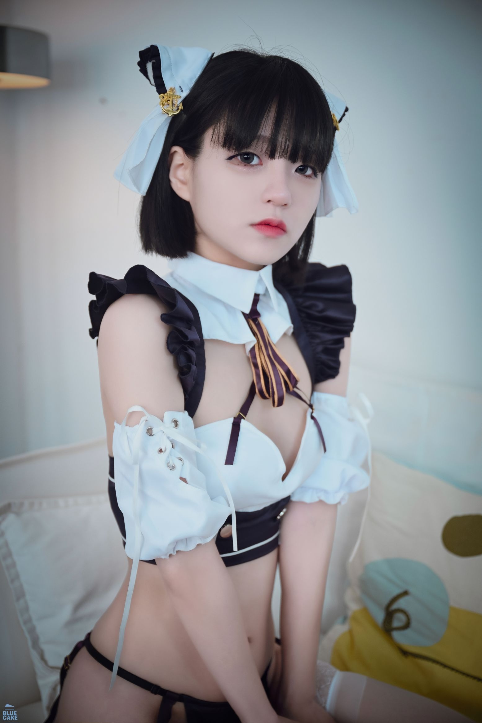 Bluecake -Jenny Maid Cosplay(16)