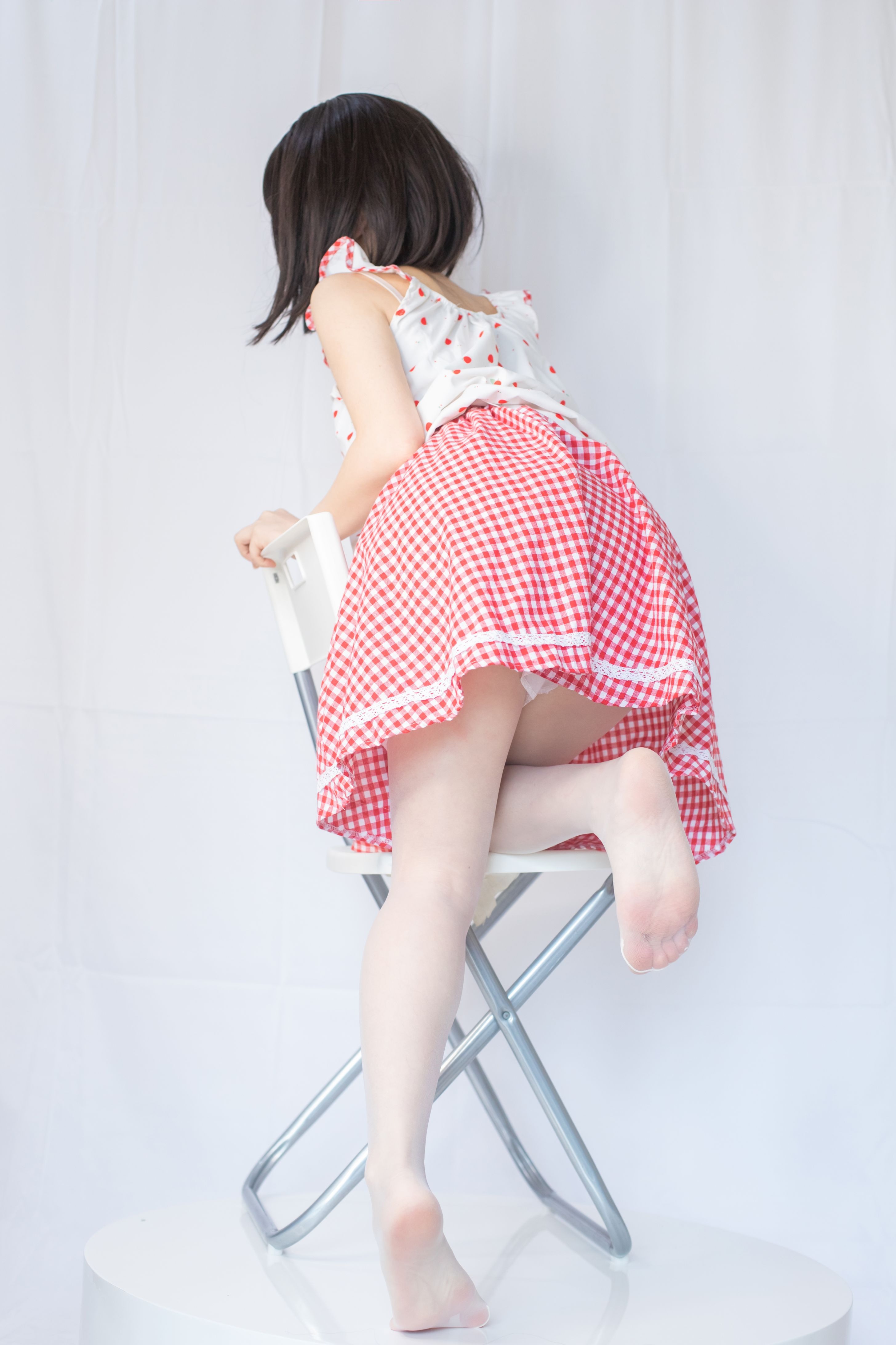神沢永莉 - 粉色格子裙[19P 163M](1)