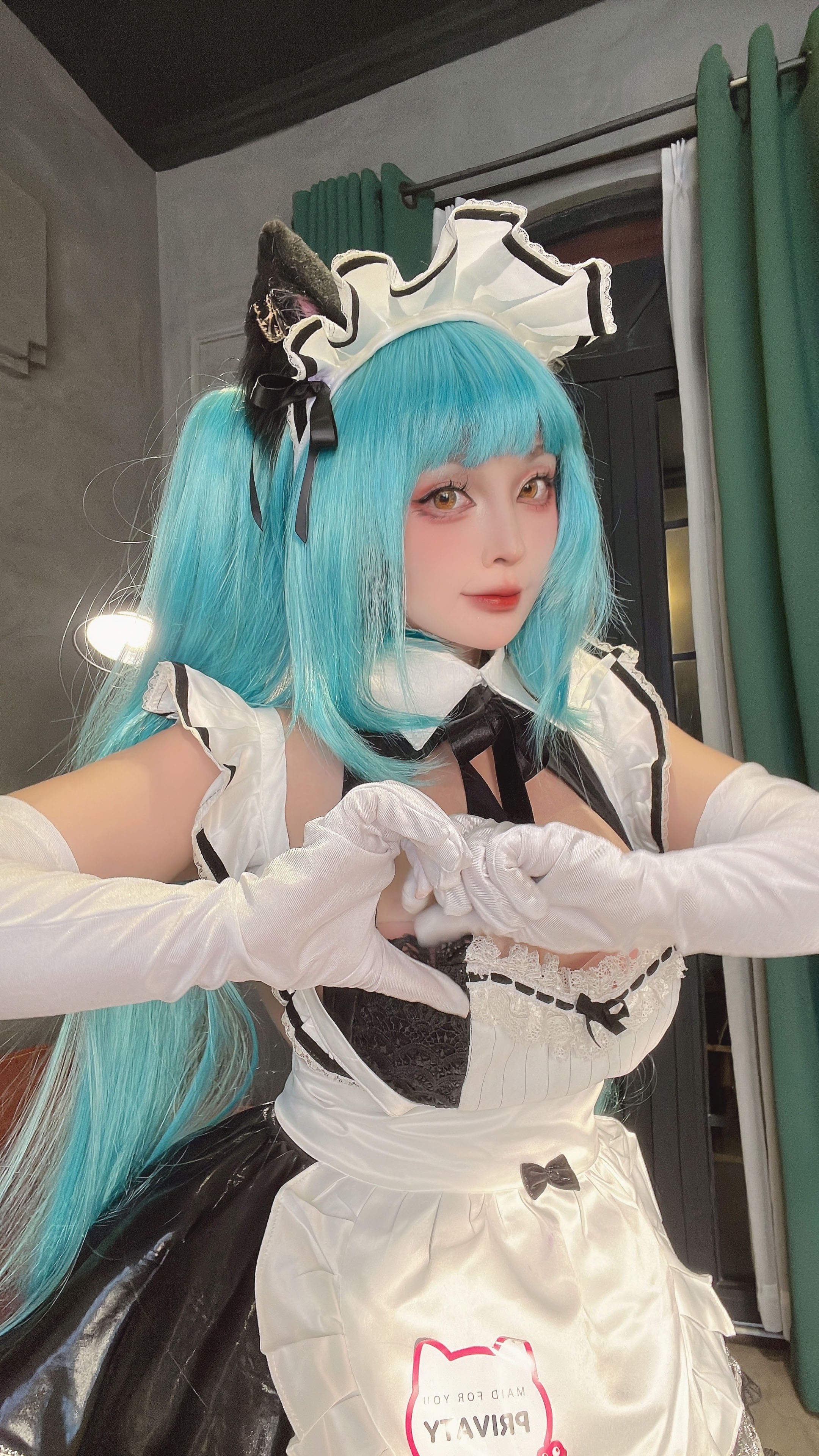 Sayo Momo Privaty Unkind Maid (NIKKE)(27)