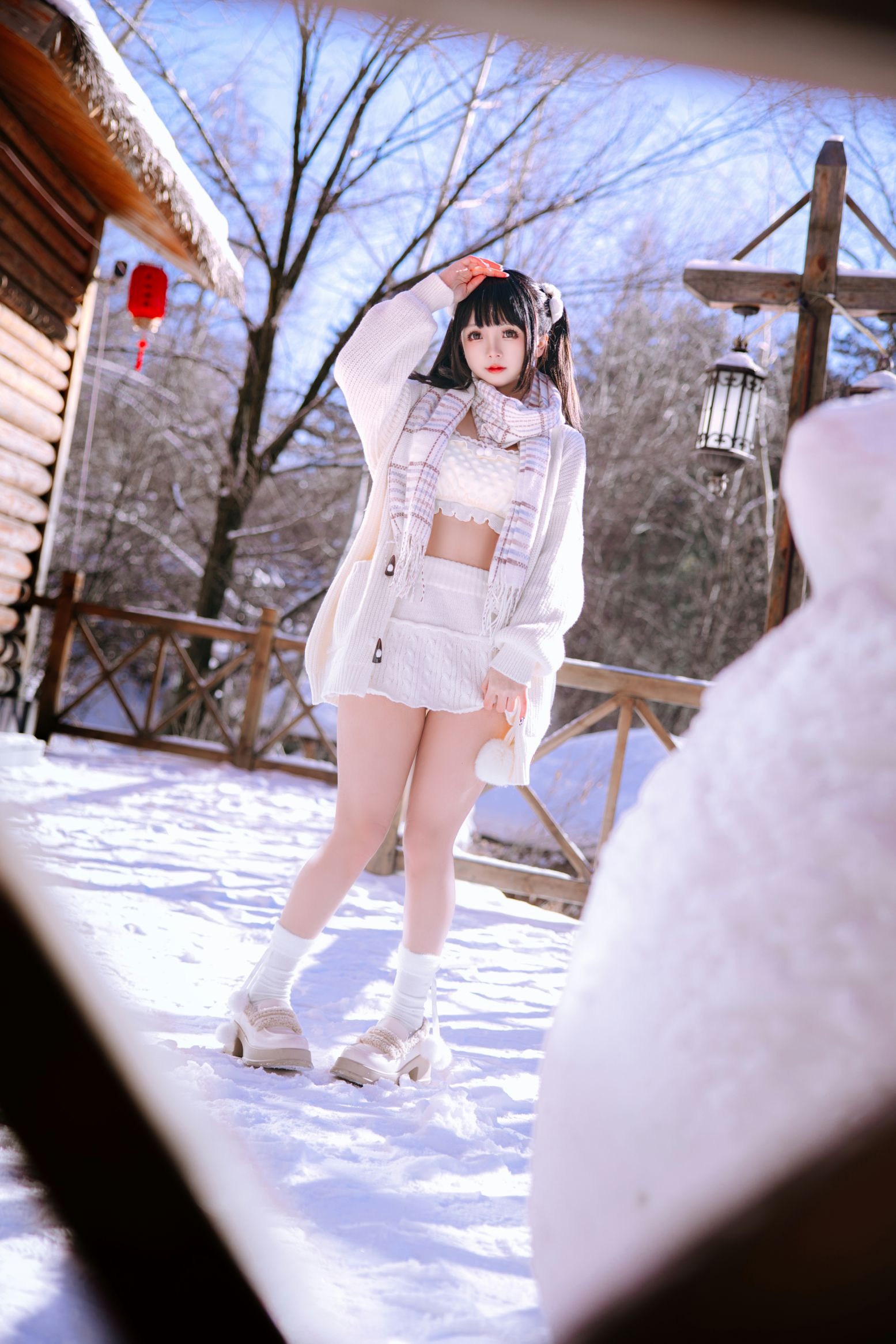 日奈娇 雪地少女(85)