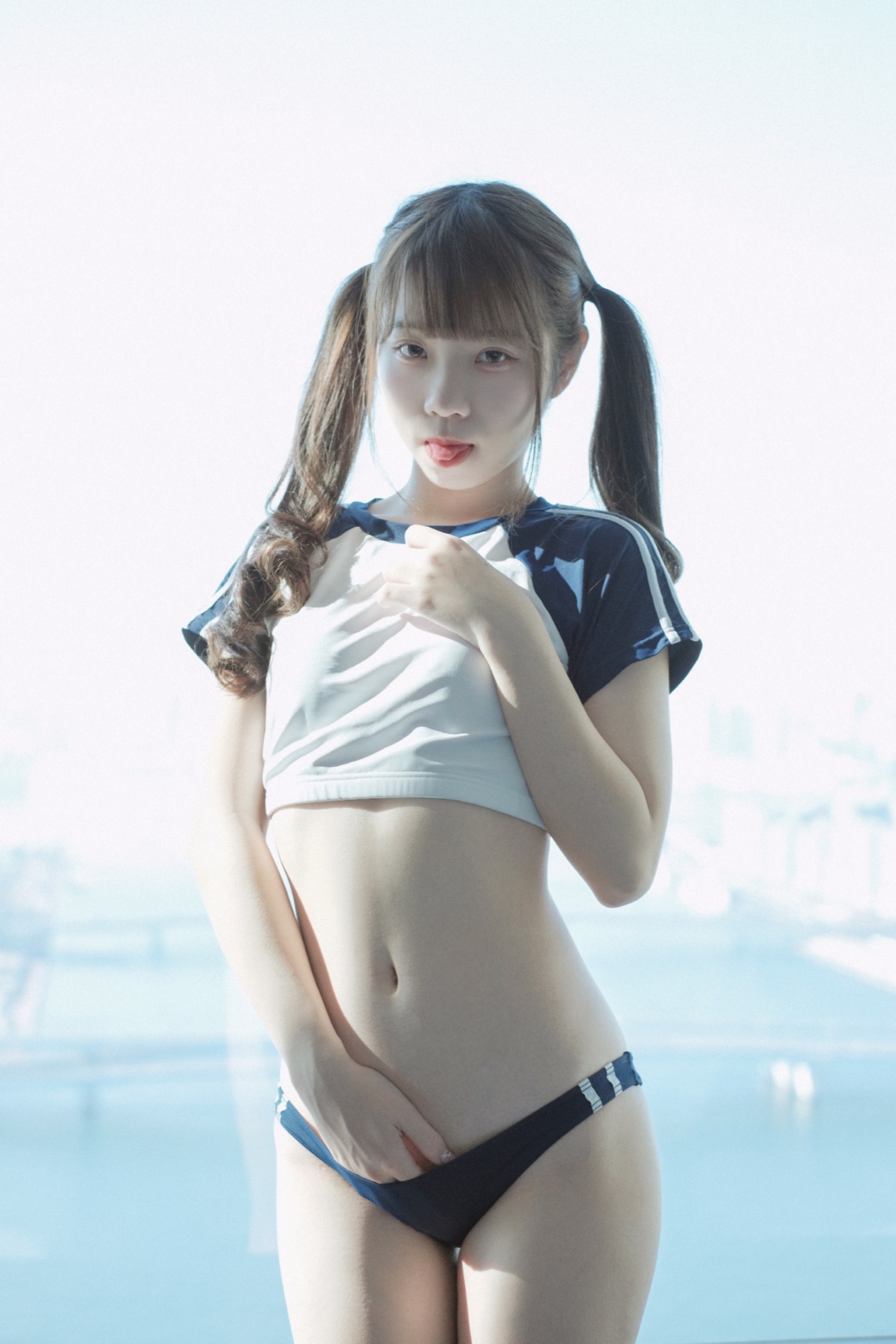 可可小白兔 - 礼物体操服少女 35P(35)