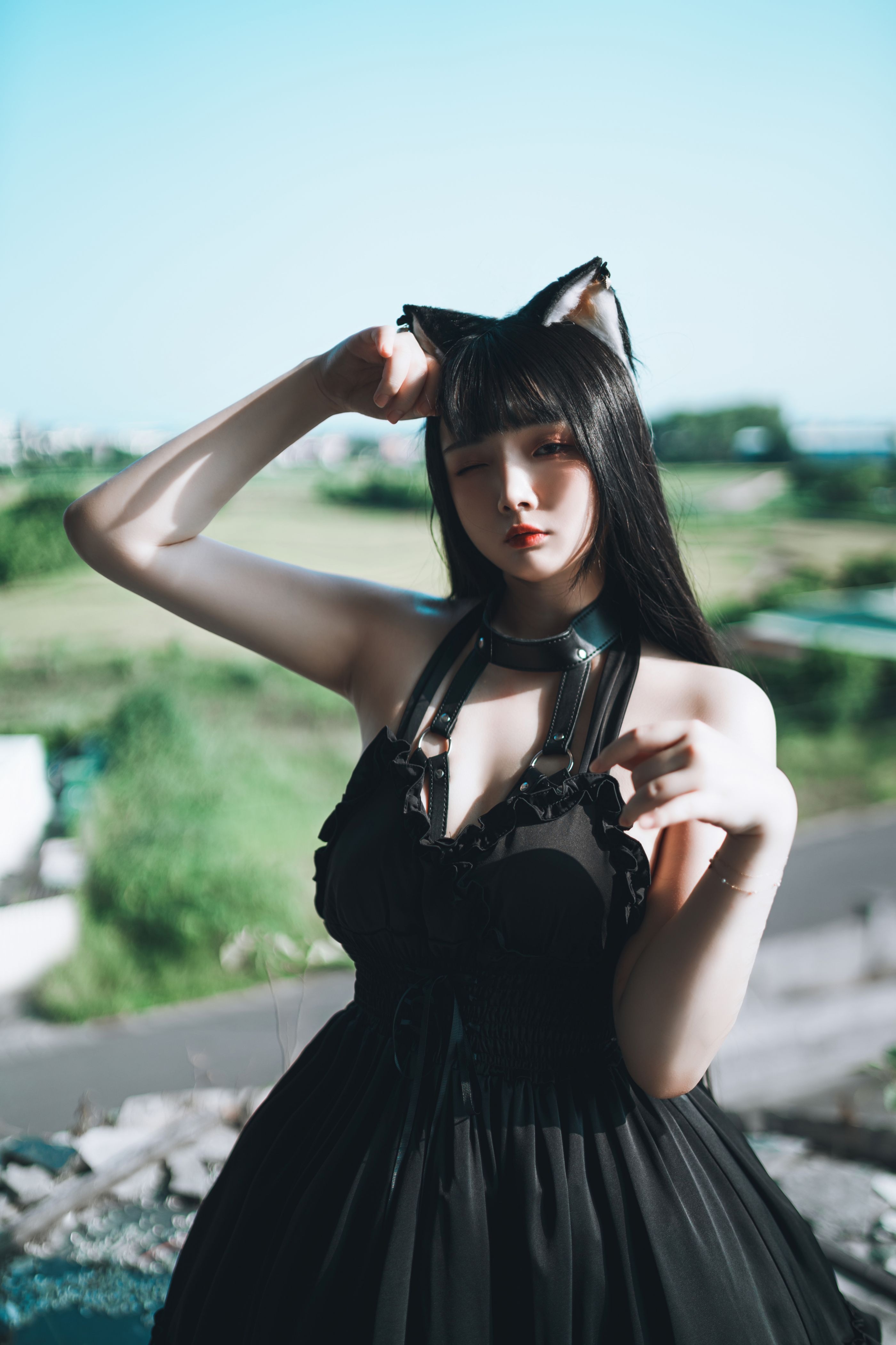 落落Raku 黒猫のソロダンス(15)
