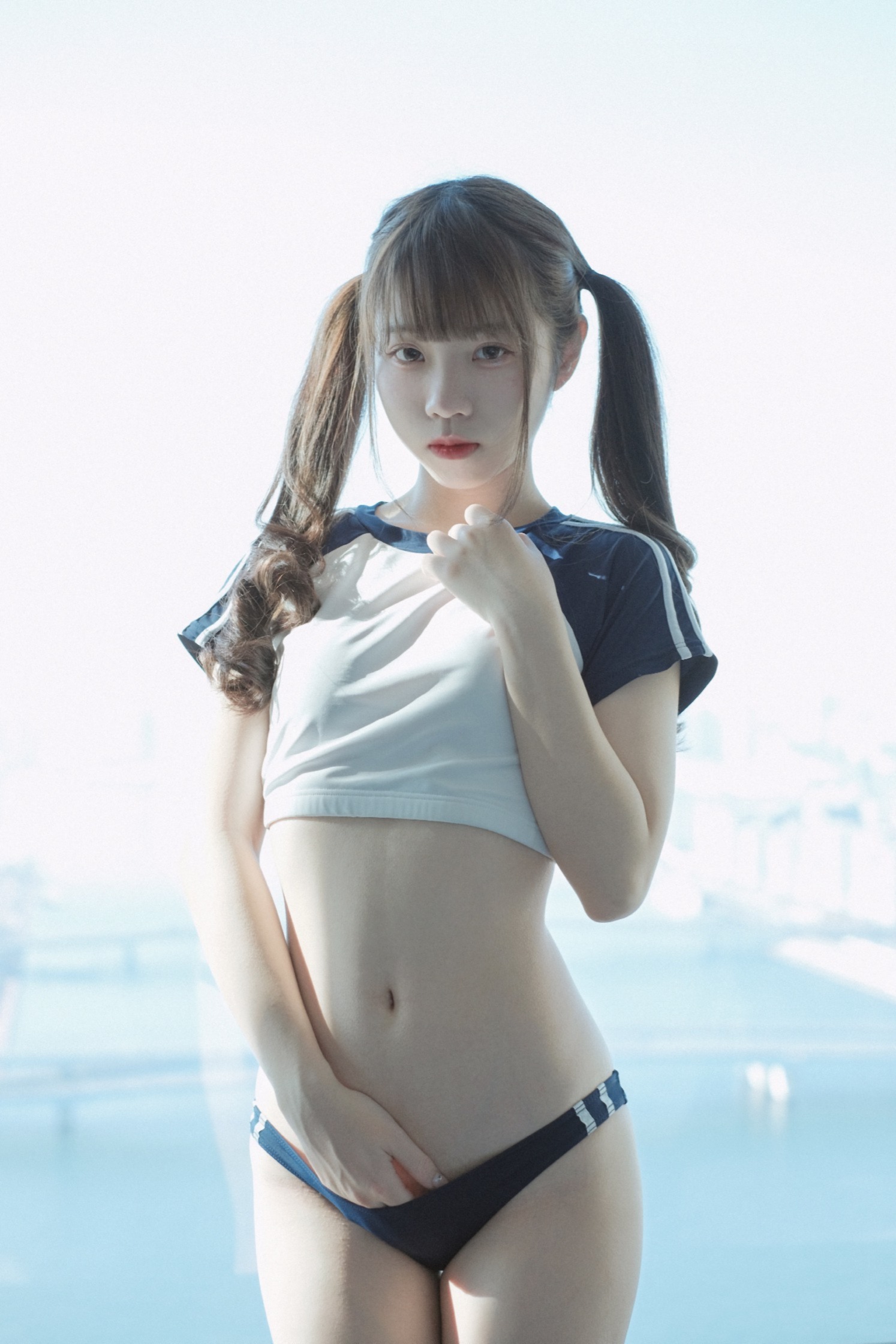 可可小白兔 - 礼物体操服少女 35P(15)