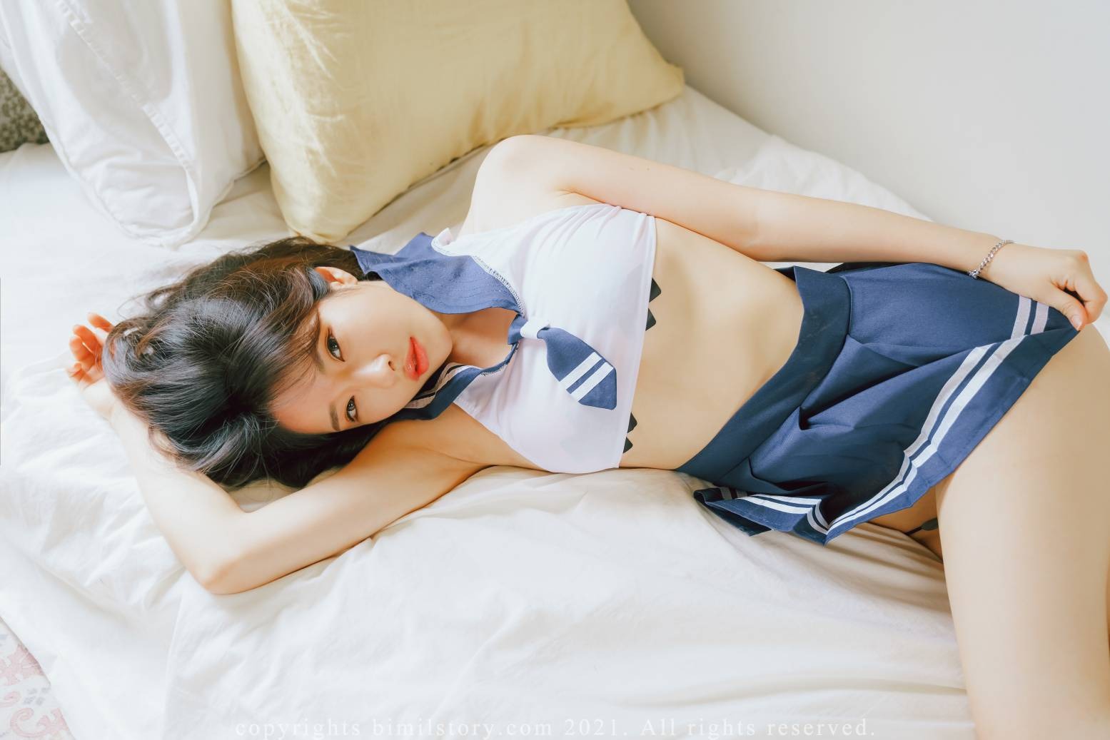 [Bimilstory] Hanna - Vol.12 Sera costume Hanna - In the rooftop room(24)