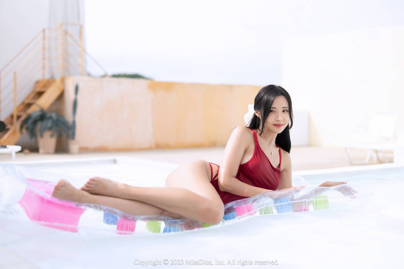 [MissDica] Habin (하빈) - Habin’s Rooftop Poolside Fantasy(32)