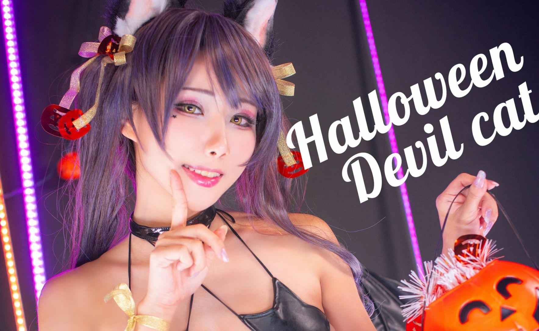 雨波_HaneAme - Halloween Devil Cat!!!(2)