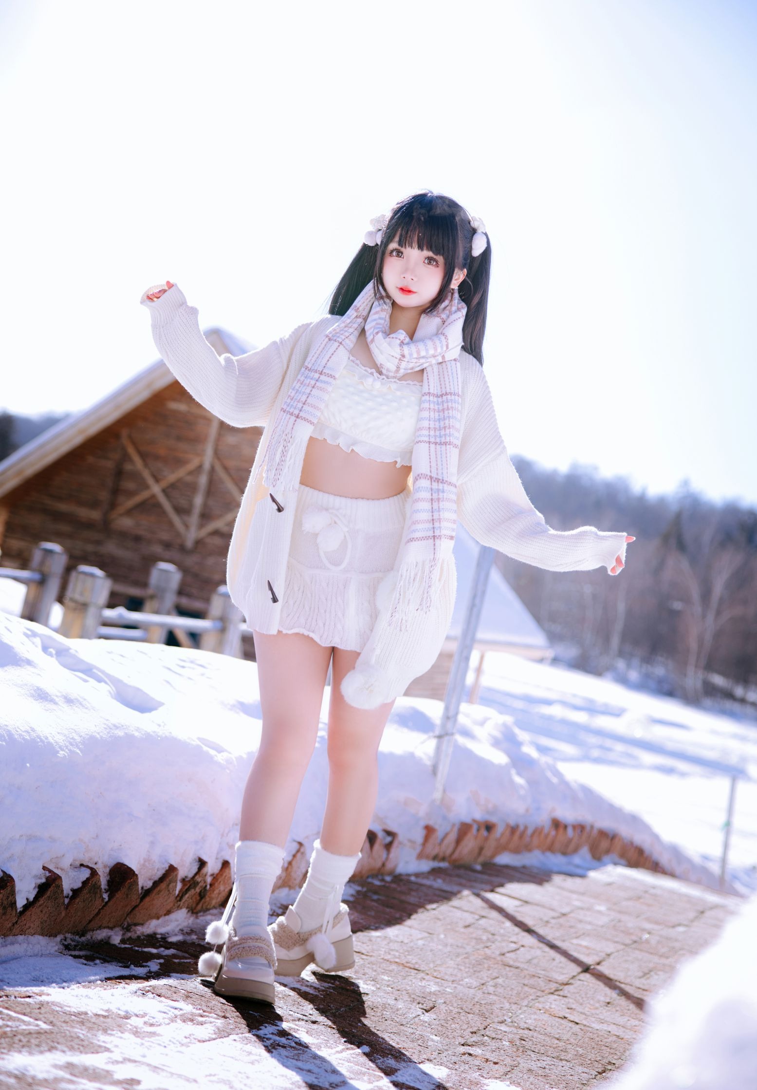 日奈娇 雪地少女(81)