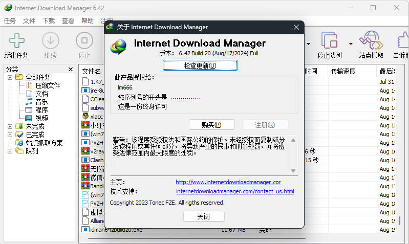 Internet Download Manager 6.42