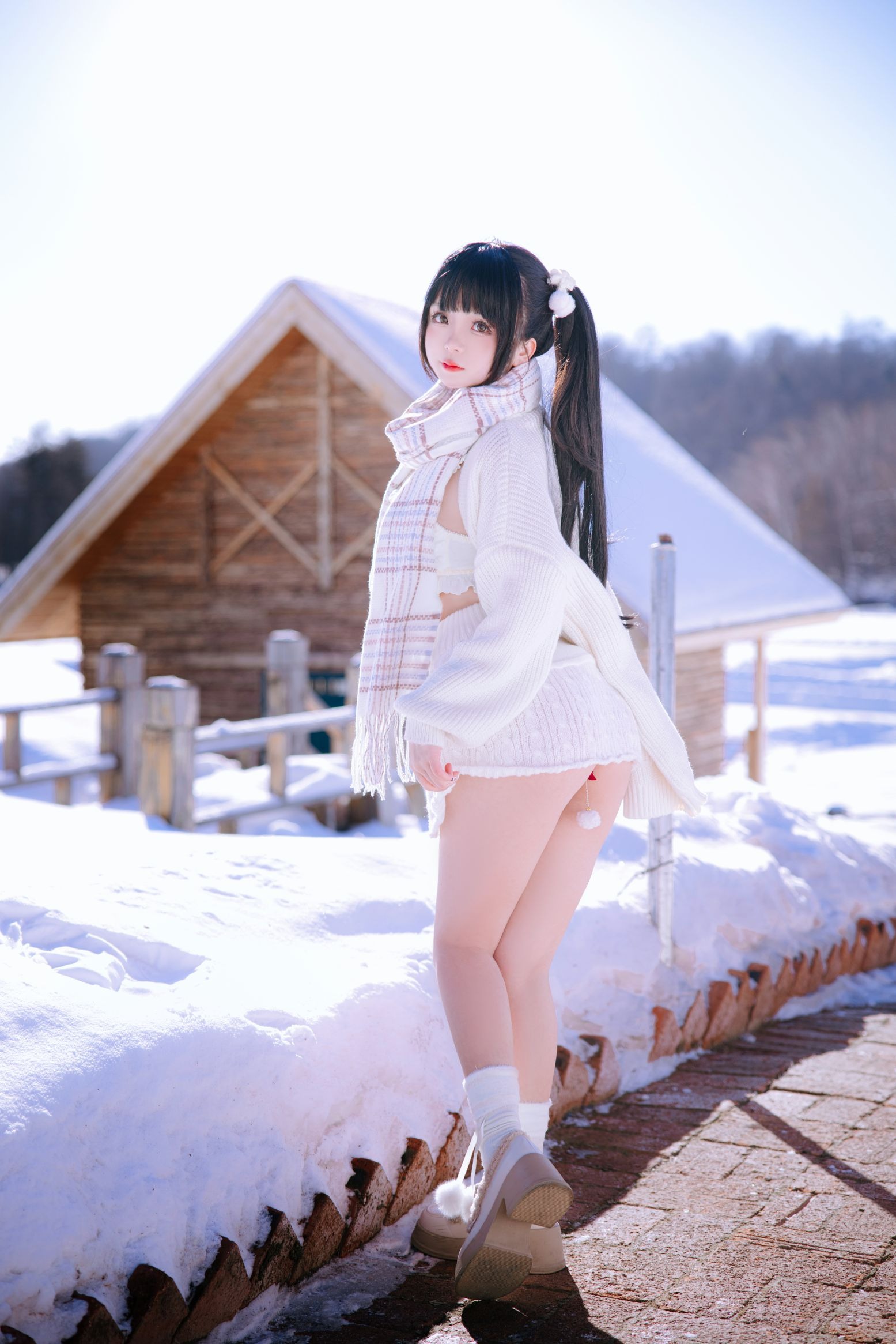 日奈娇 雪地少女(87)