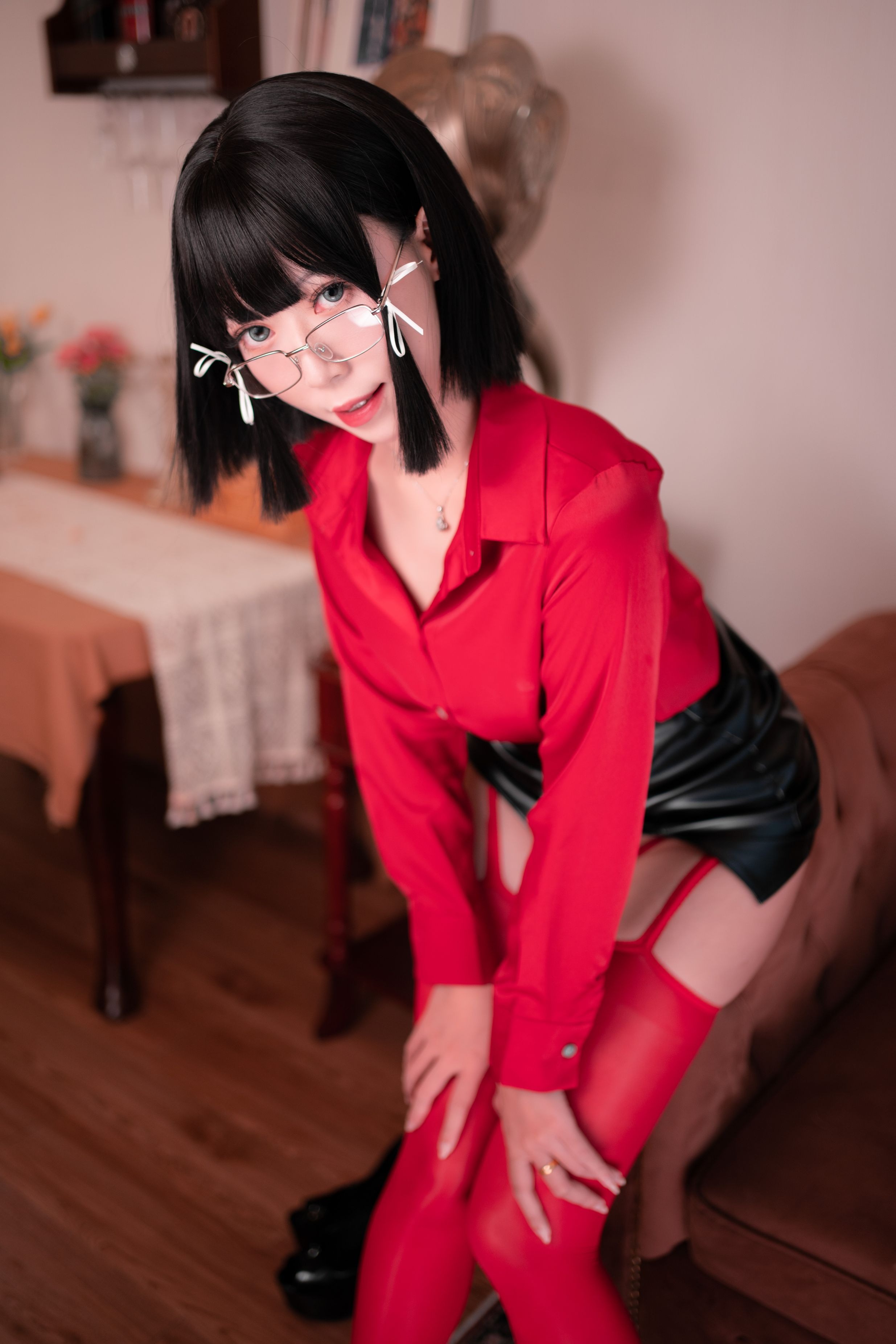 Money冷冷 辉夜姬OL制服(66)