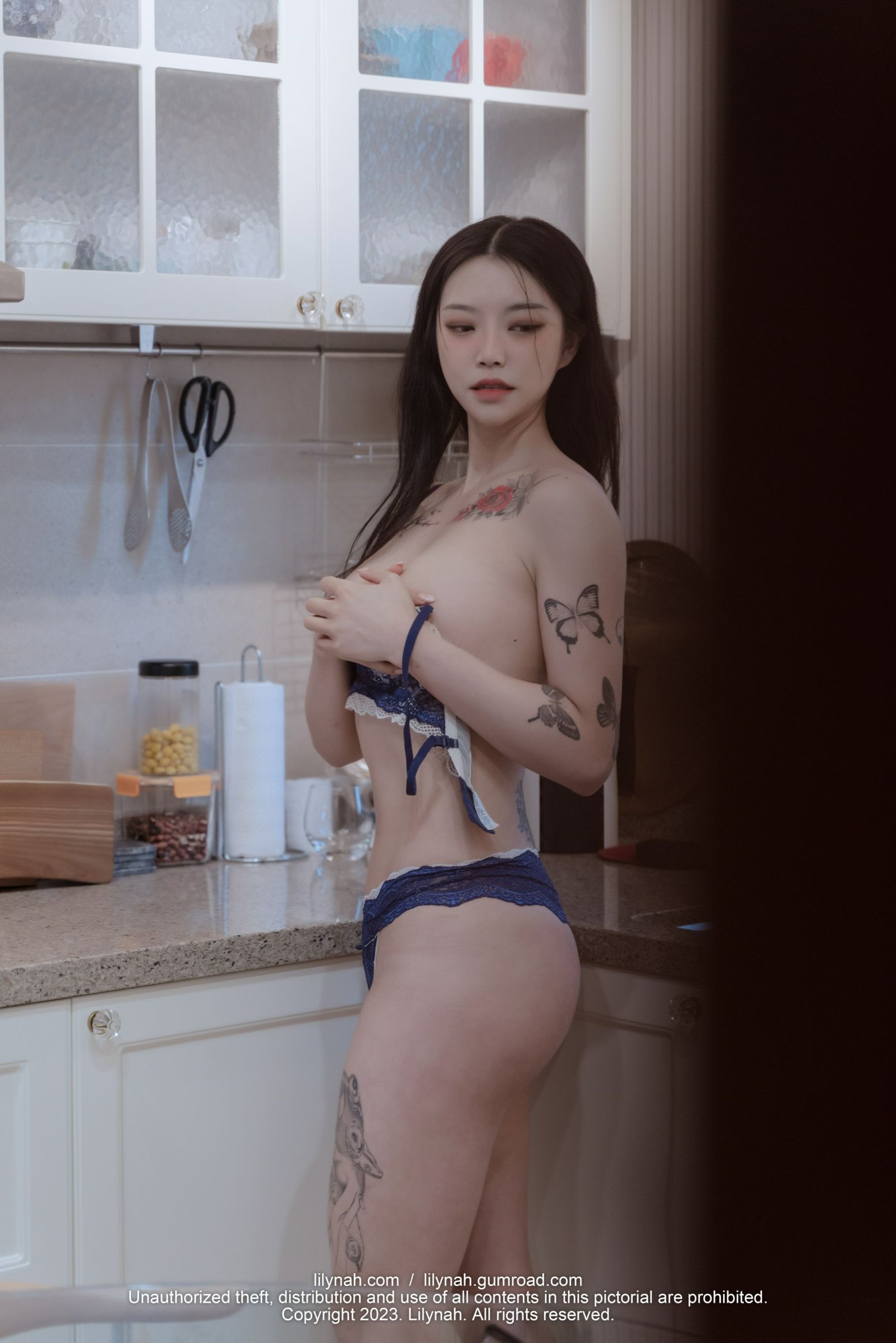 [Lilynah] LW082 Mina (민아) Vol.03 – Marriged Woman Next Door(49)