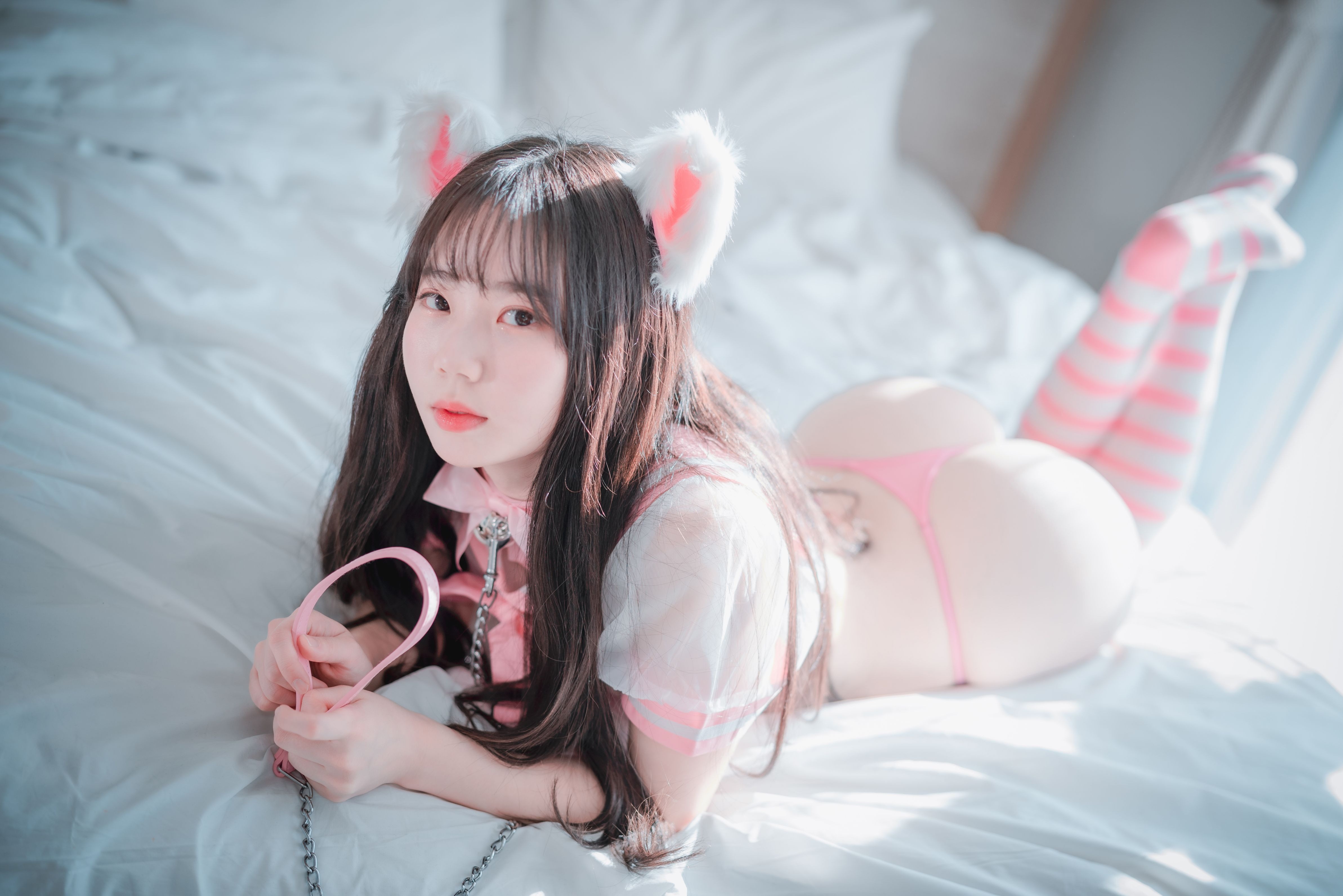[DJAWA] MyuA - Catgirl in Pink(38)