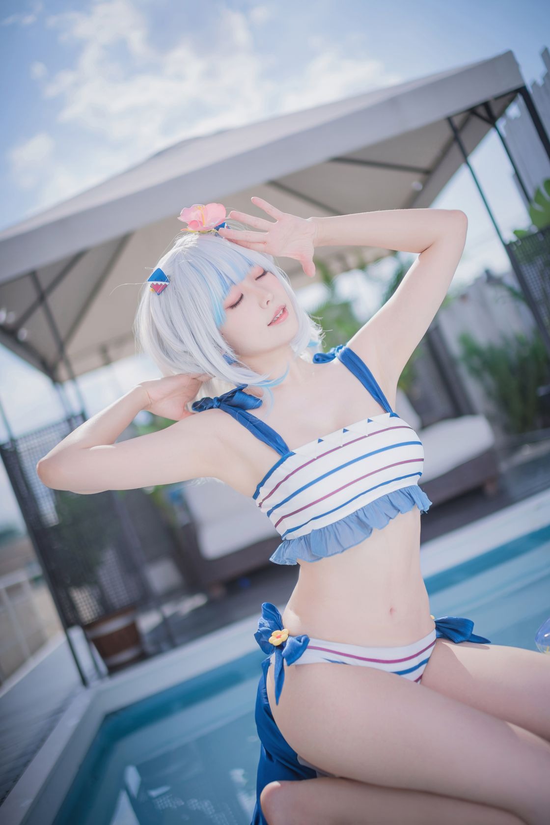 A- Gawr Gura Swimsuit(5)