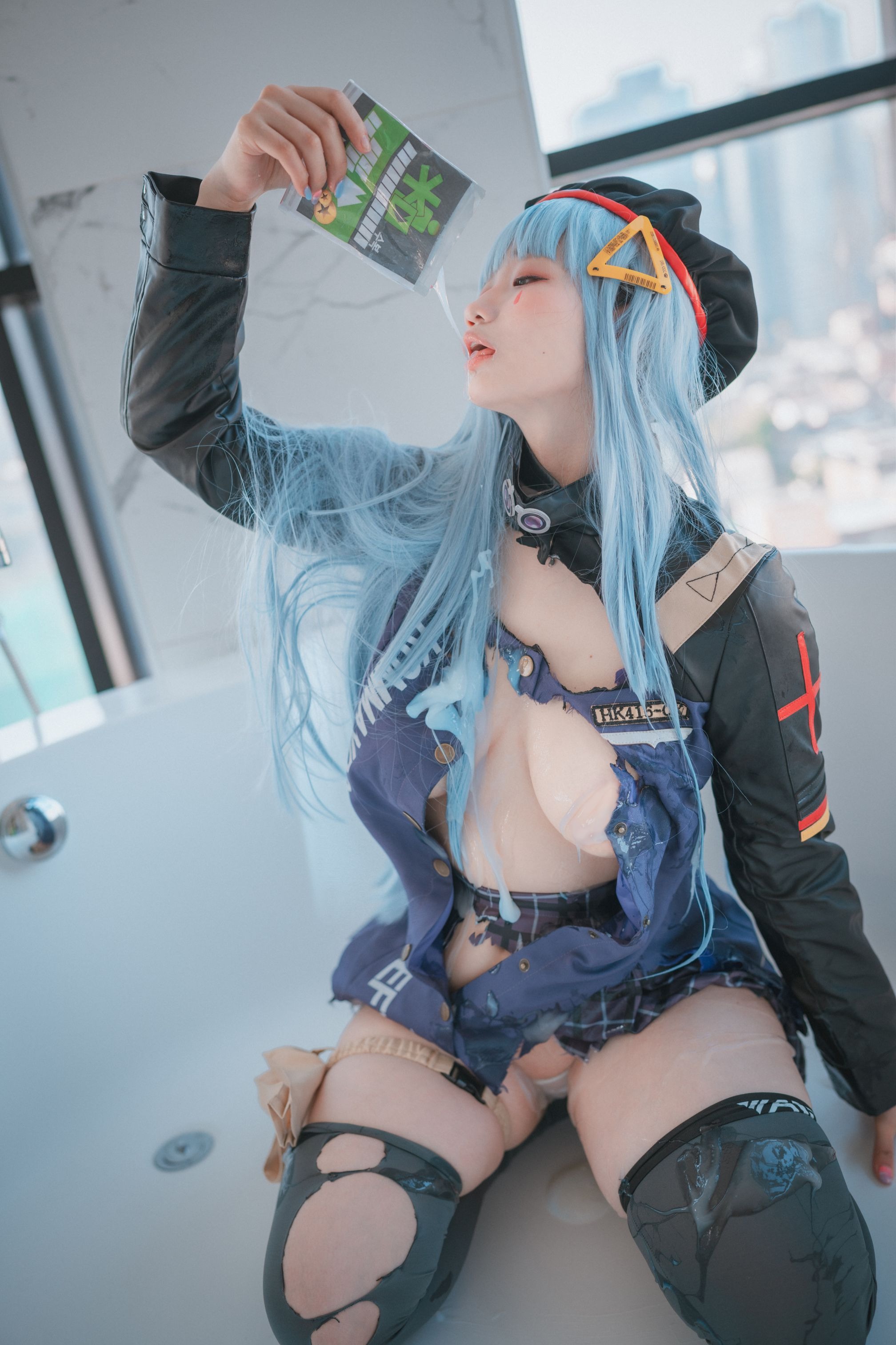 DJAWA Photo - Mimmi (밈미) - Girls' Frontline - HK416 (Damaged ver.)(77).jpg