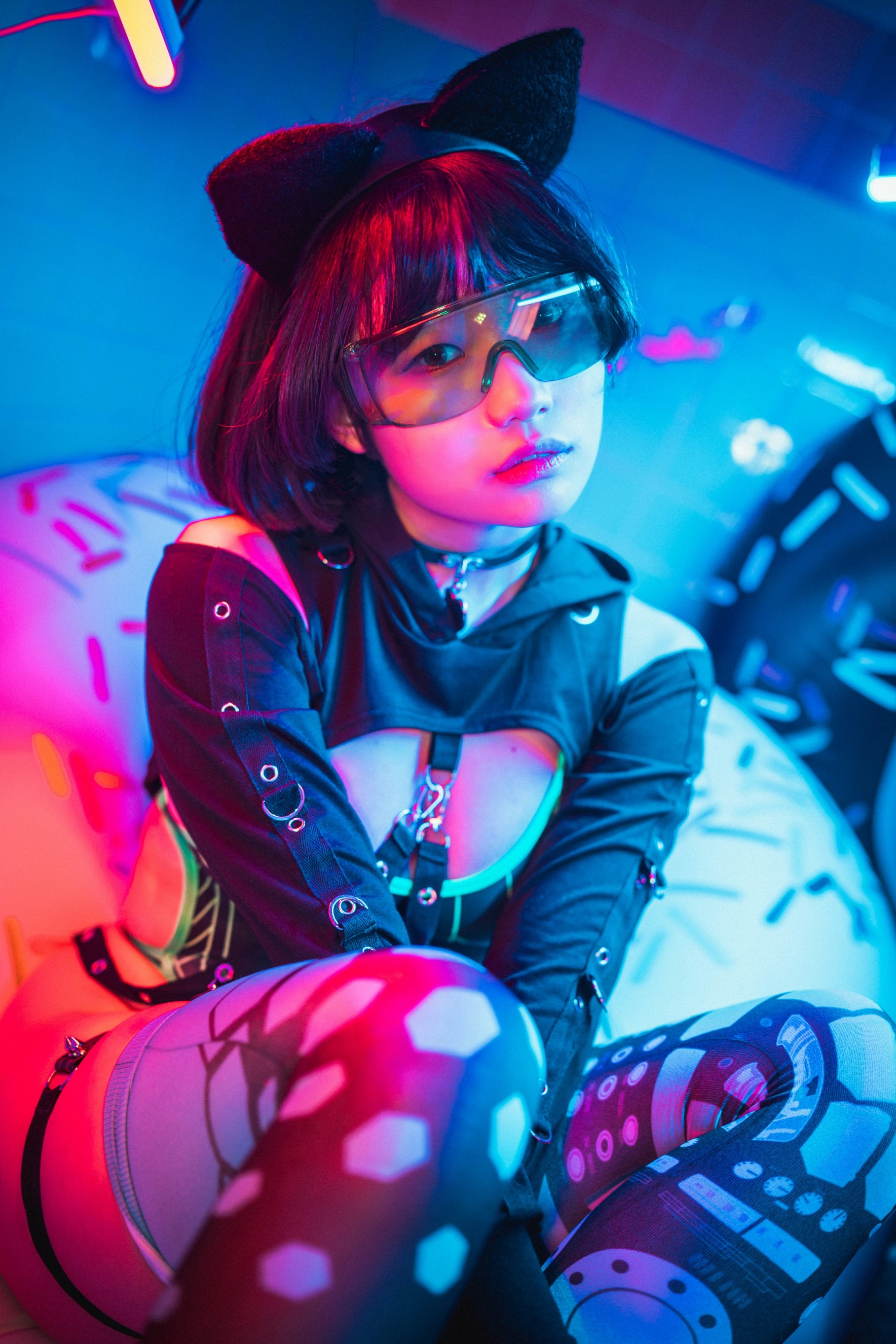 DJAWA Photo - Cyberpunk Girl - Mimmi (밈미)(17)