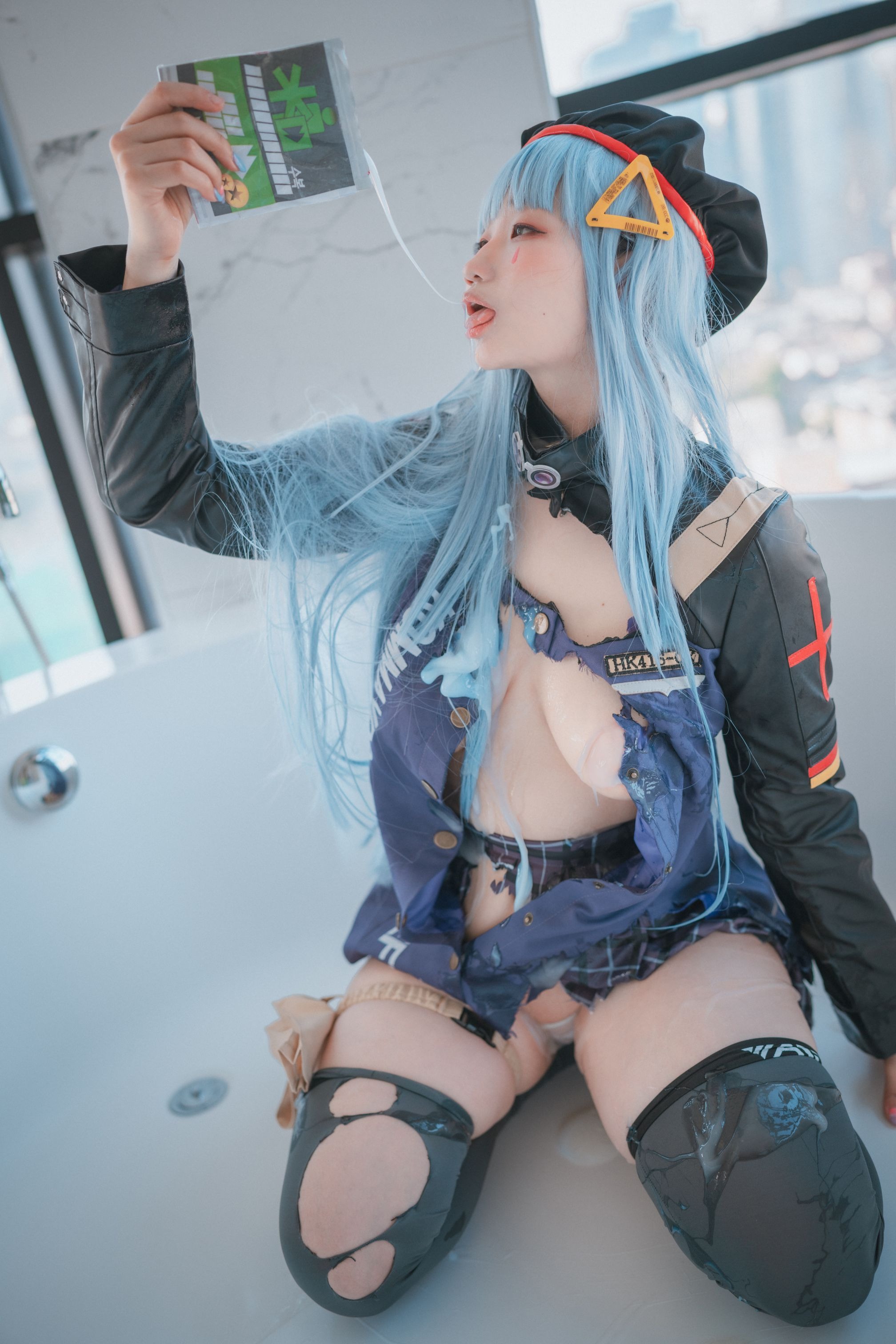 DJAWA Photo - Mimmi (밈미) - Girls' Frontline - HK416 (Damaged ver.)(79)