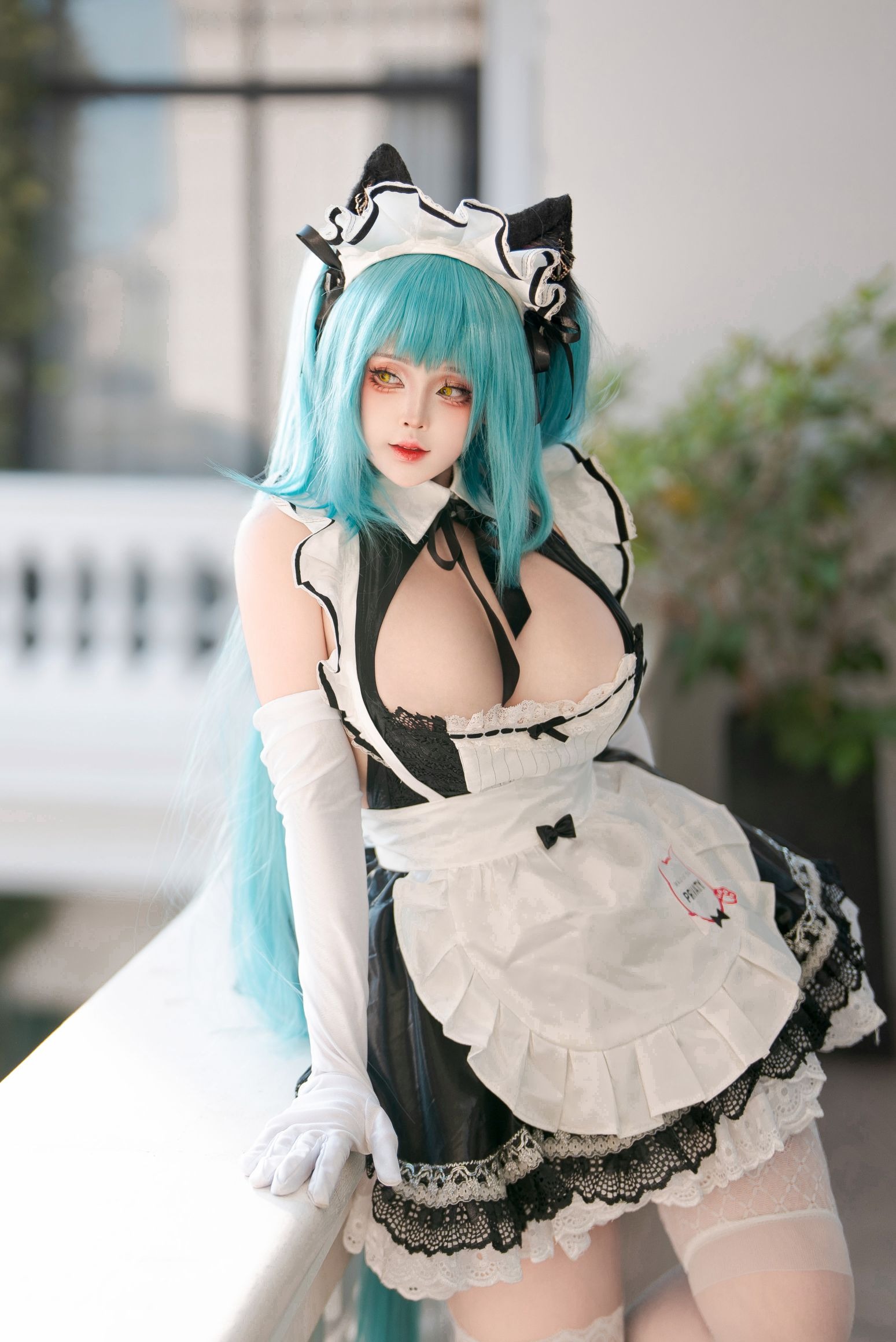 Sayo Momo Privaty Unkind Maid (NIKKE)(13)