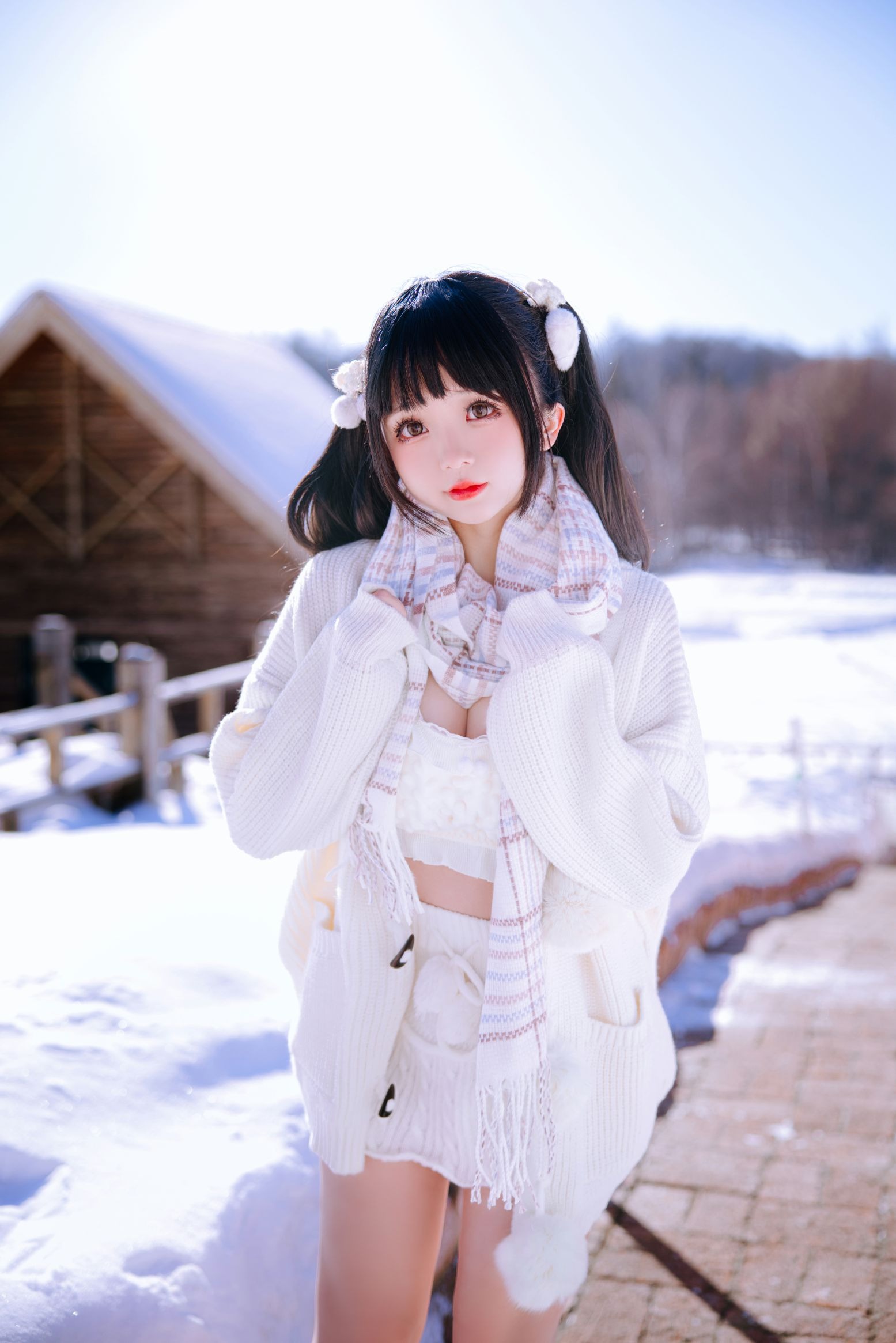 日奈娇 雪地少女(49)