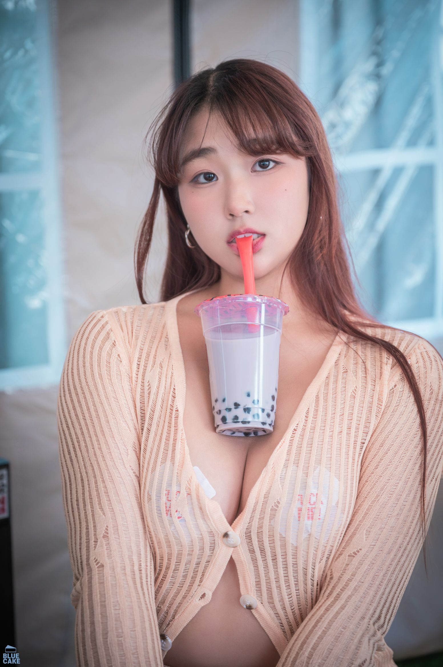 [BLUECAKE] Ggubbu - Bubble Tea Challenge(4)