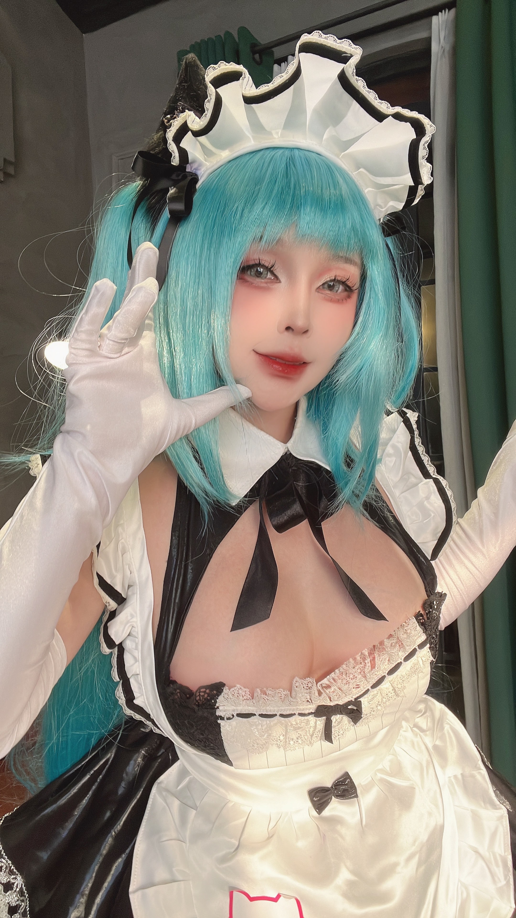 Sayo Momo Privaty Unkind Maid (NIKKE)(34)