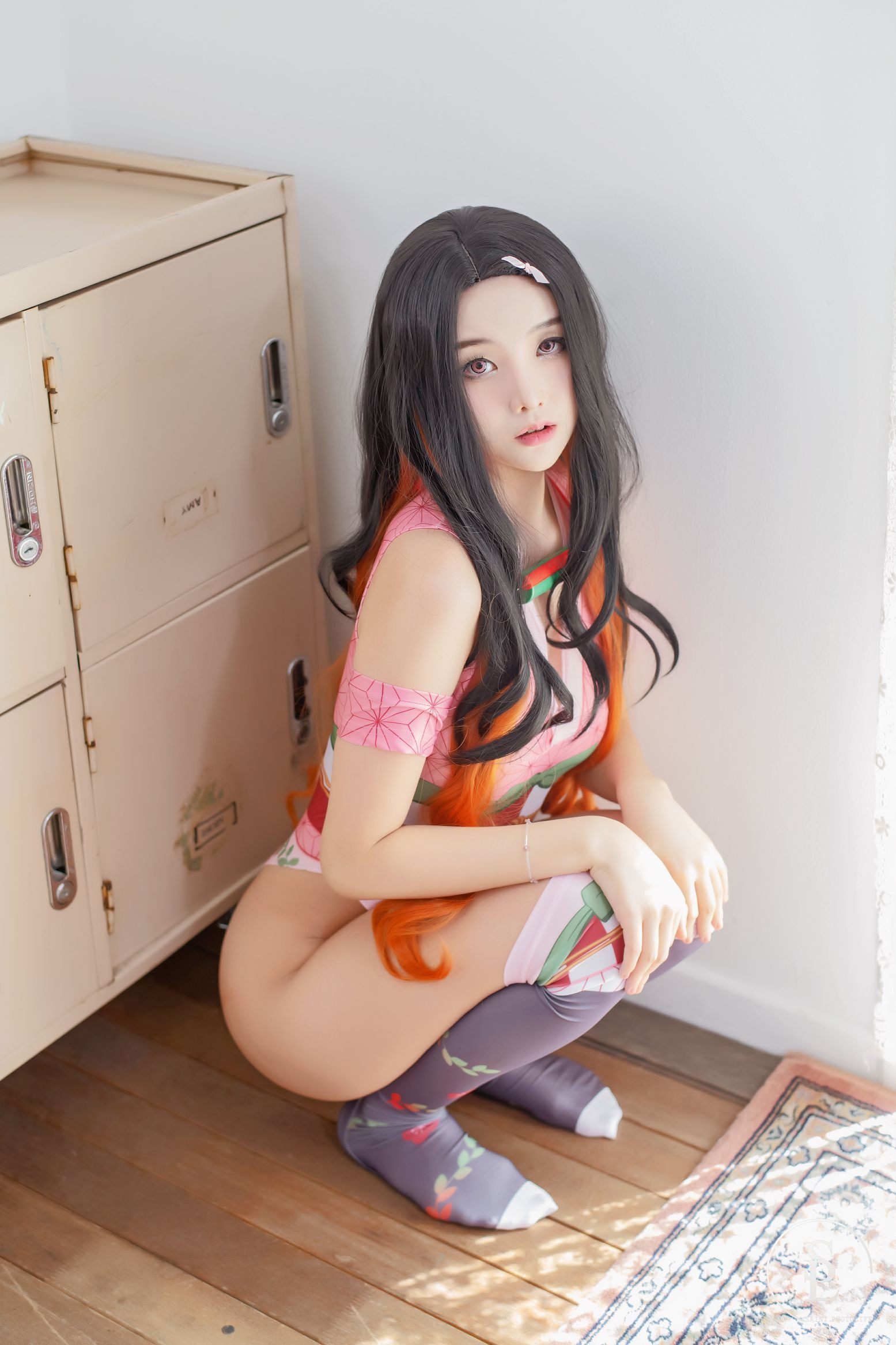 SAINT Photolife - Yuna (유나) - Nezuko x Shinobu(10)