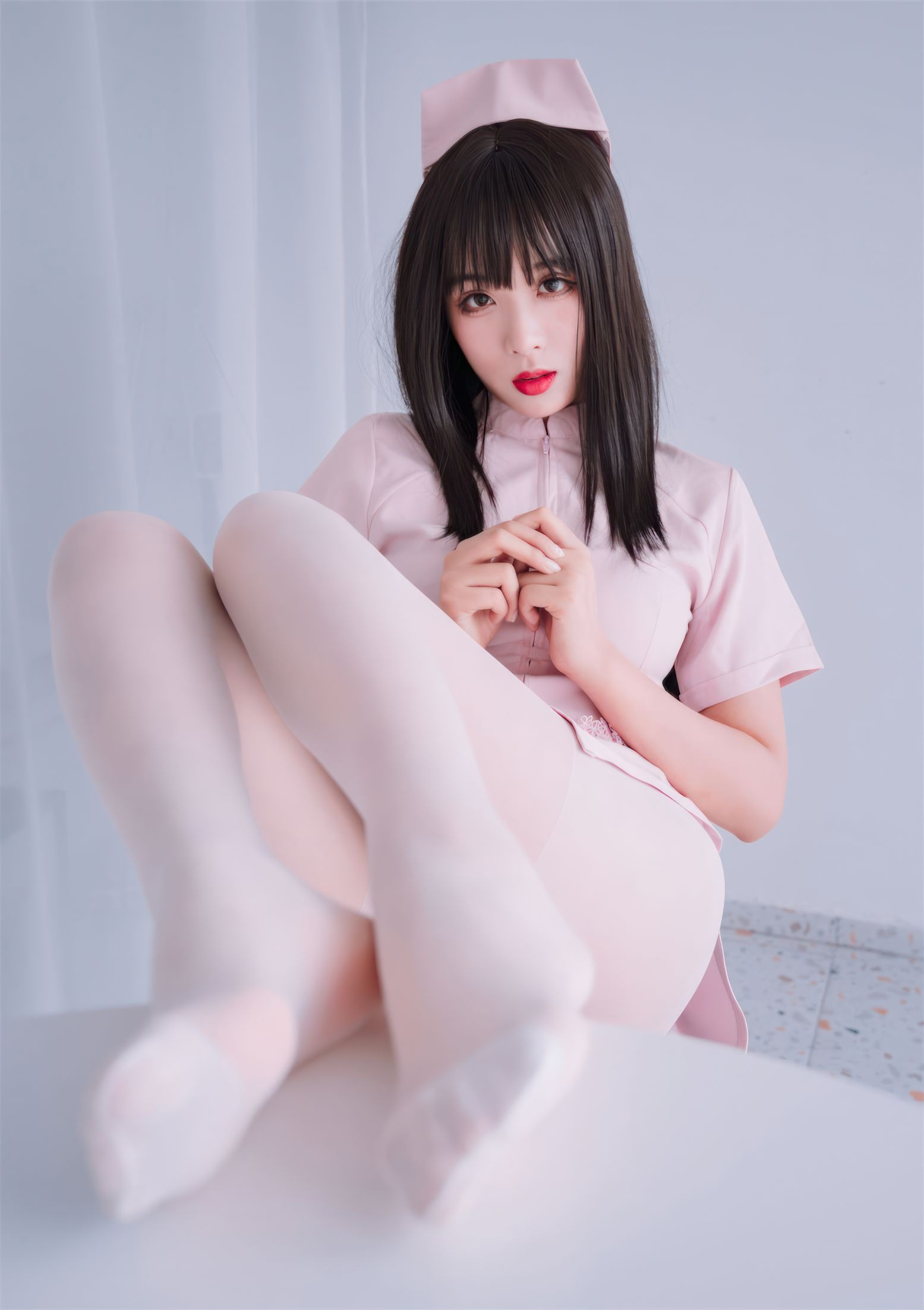 轩萧学姐 - 粉色护士(42)