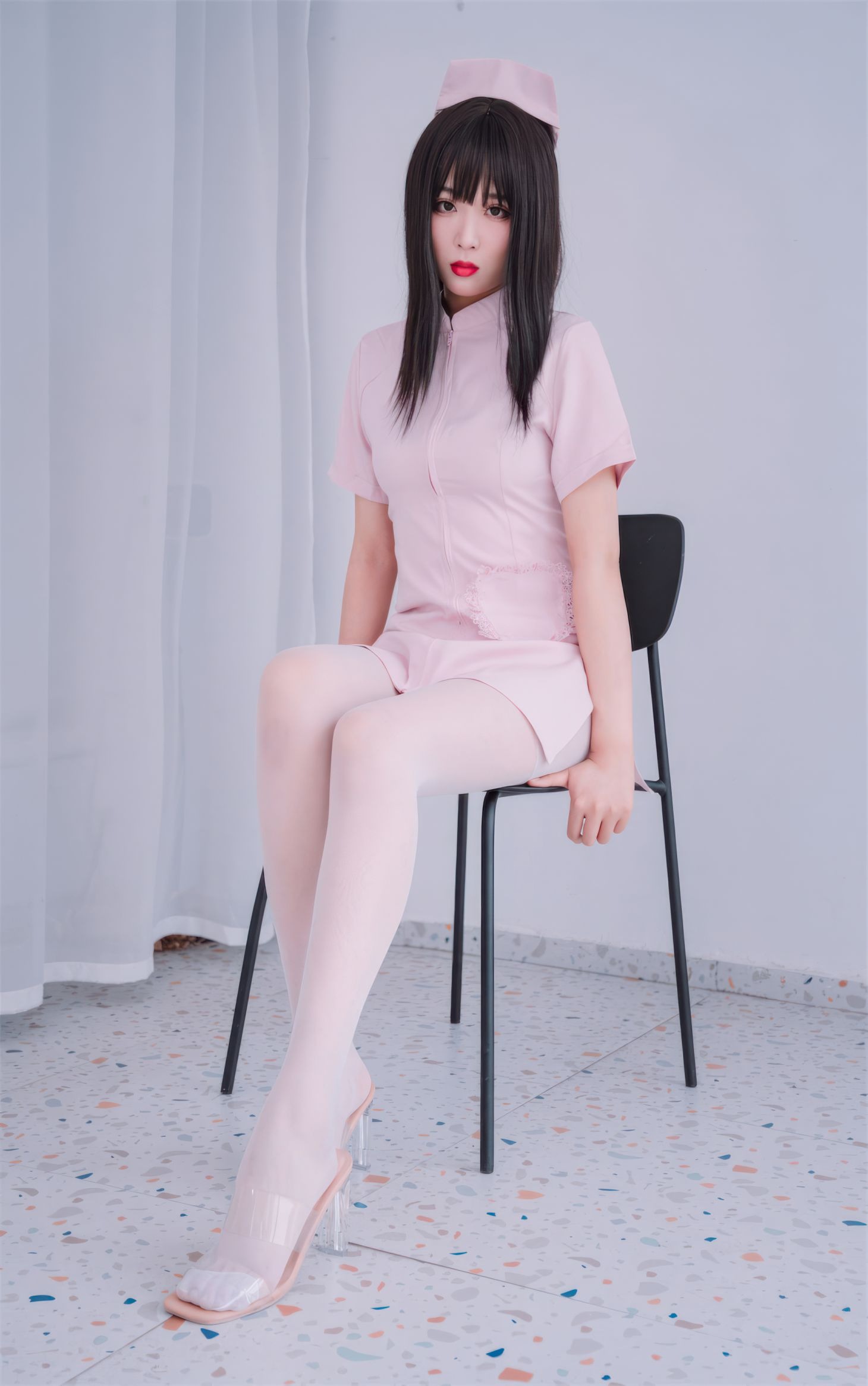 轩萧学姐 - 粉色护士(12)